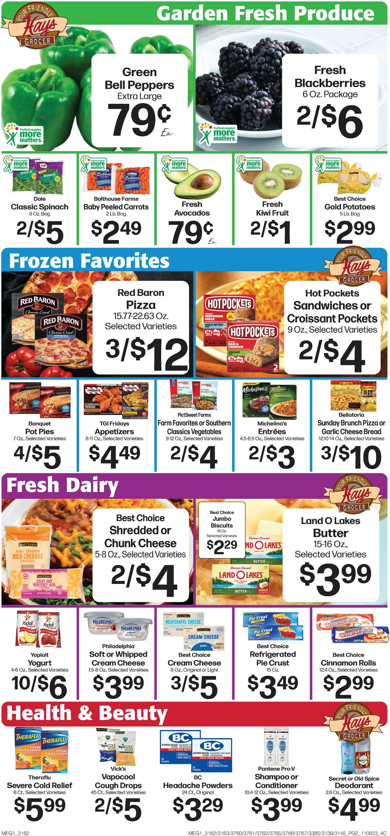 Hays Supermarket Weekly Ad Circular - valid 11/08-11/14/2023 (Page 4)