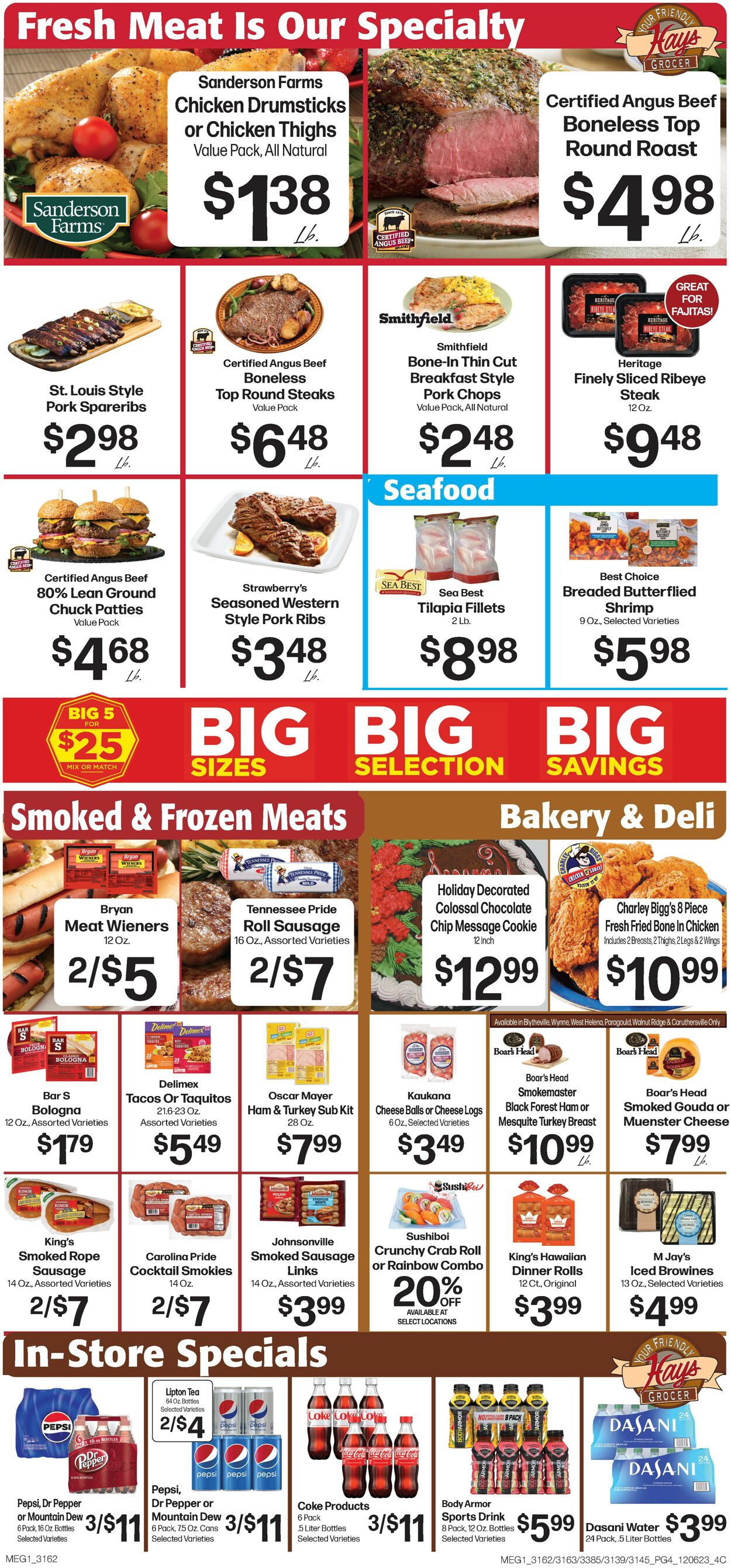 Hays Supermarket Weekly Ad Circular - valid 12/06-12/12/2023 (Page 8)