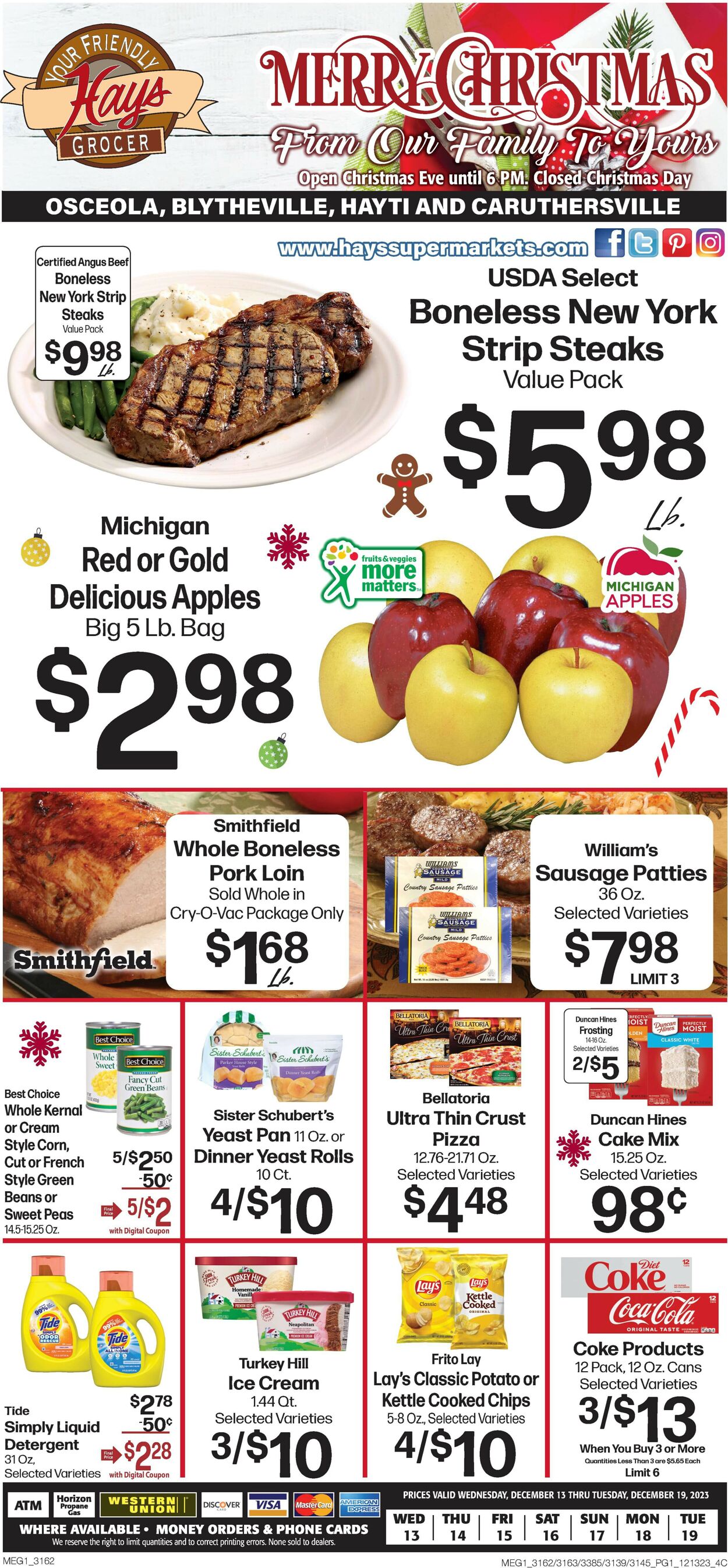 Hays Supermarket Weekly Ad Circular - valid 12/13-12/19/2023 (Page 5)