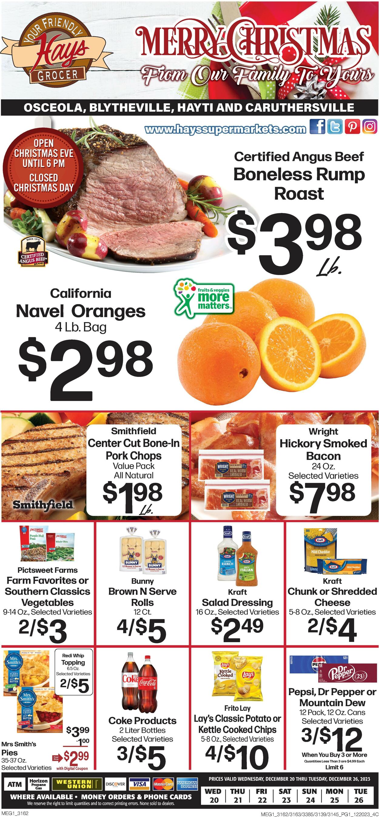 Hays Supermarket Weekly Ad Circular - valid 12/20-12/26/2023 (Page 5)