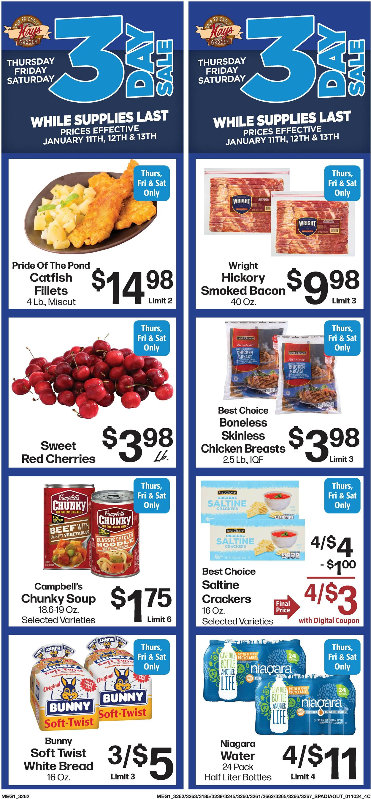 Hays Supermarket Weekly Ad Circular - valid 01/10-01/16/2024