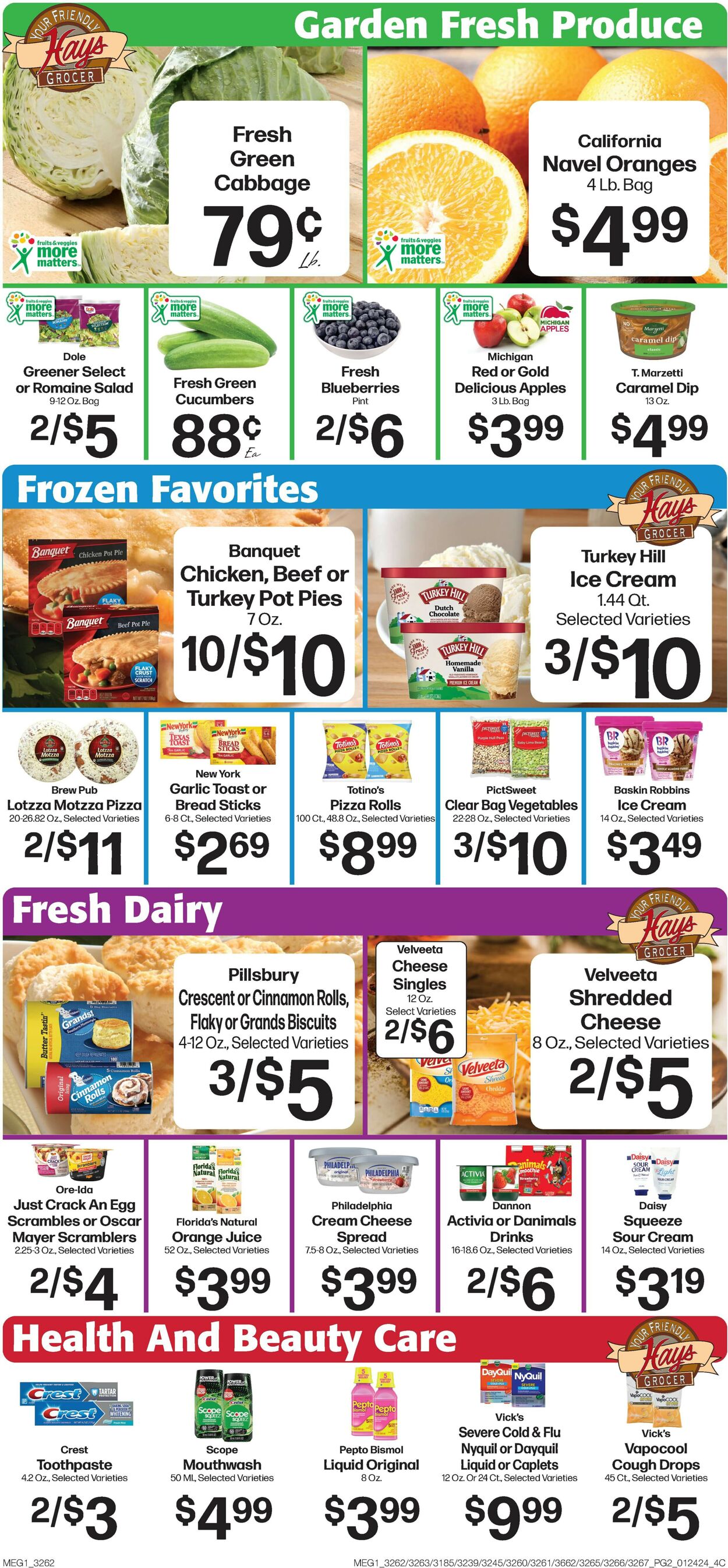 Hays Supermarket Weekly Ad Circular - valid 01/24-01/30/2024 (Page 2)