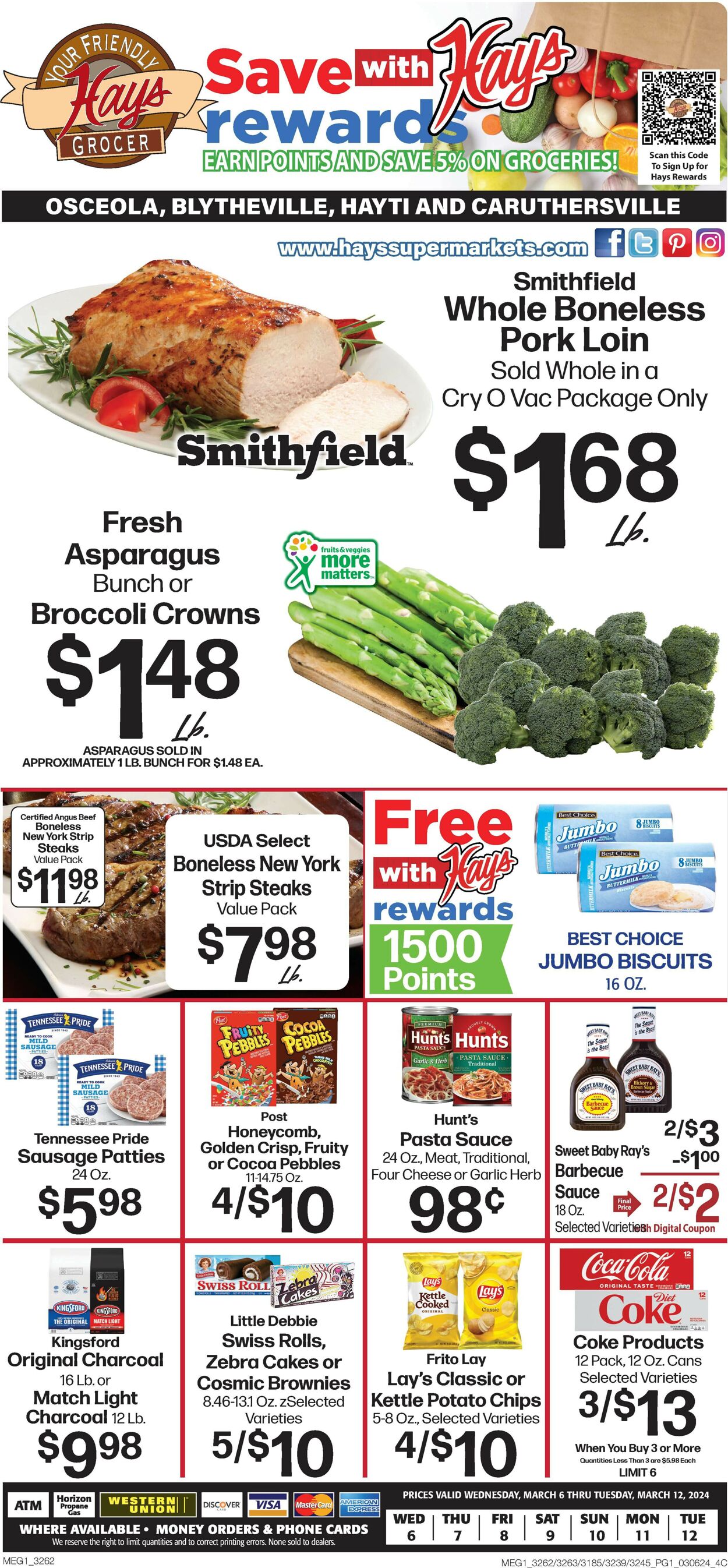 Hays Supermarket Weekly Ad Circular - valid 03/06-03/12/2024 (Page 3)