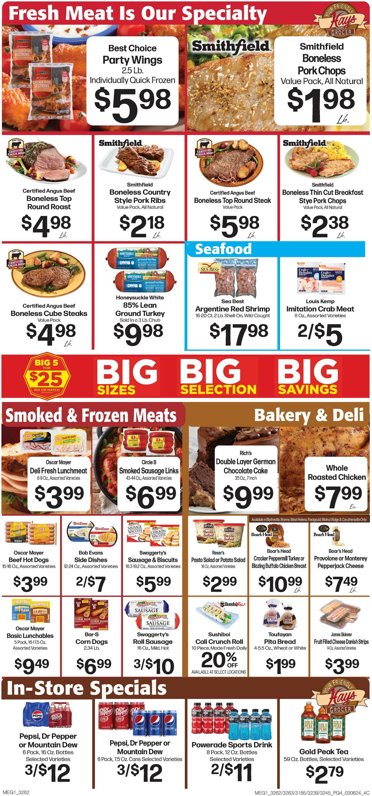 Hays Supermarket Weekly Ad Circular - valid 03/06-03/12/2024 (Page 6)