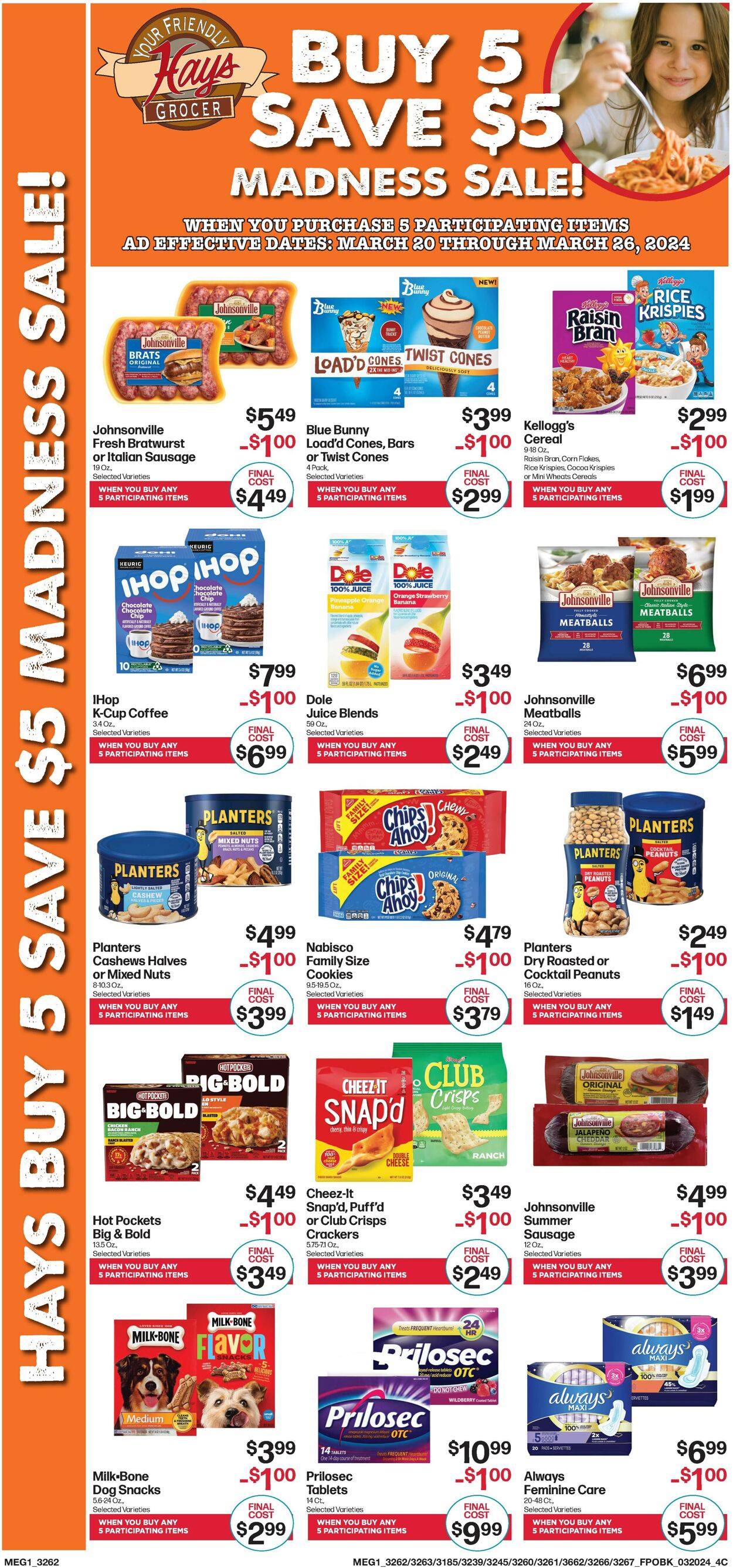 Hays Supermarket Weekly Ad Circular - valid 03/20-03/26/2024 (Page 2)