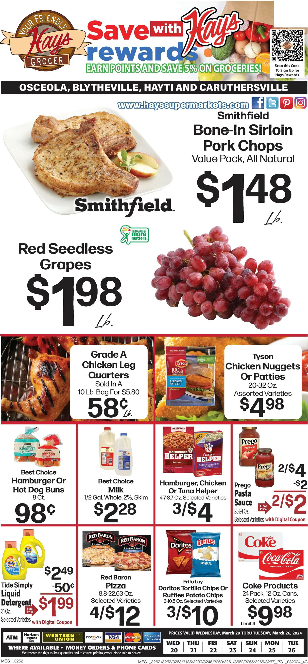 Hays Supermarket Weekly Ad Circular - valid 03/20-03/26/2024 (Page 3)