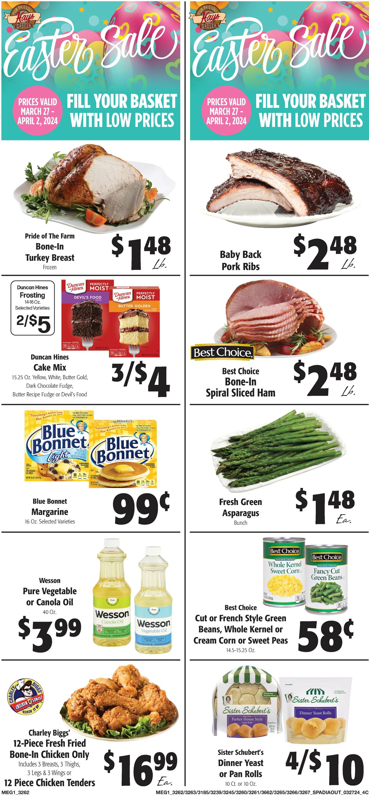 Hays Supermarket Weekly Ad Circular - valid 03/27-04/02/2024