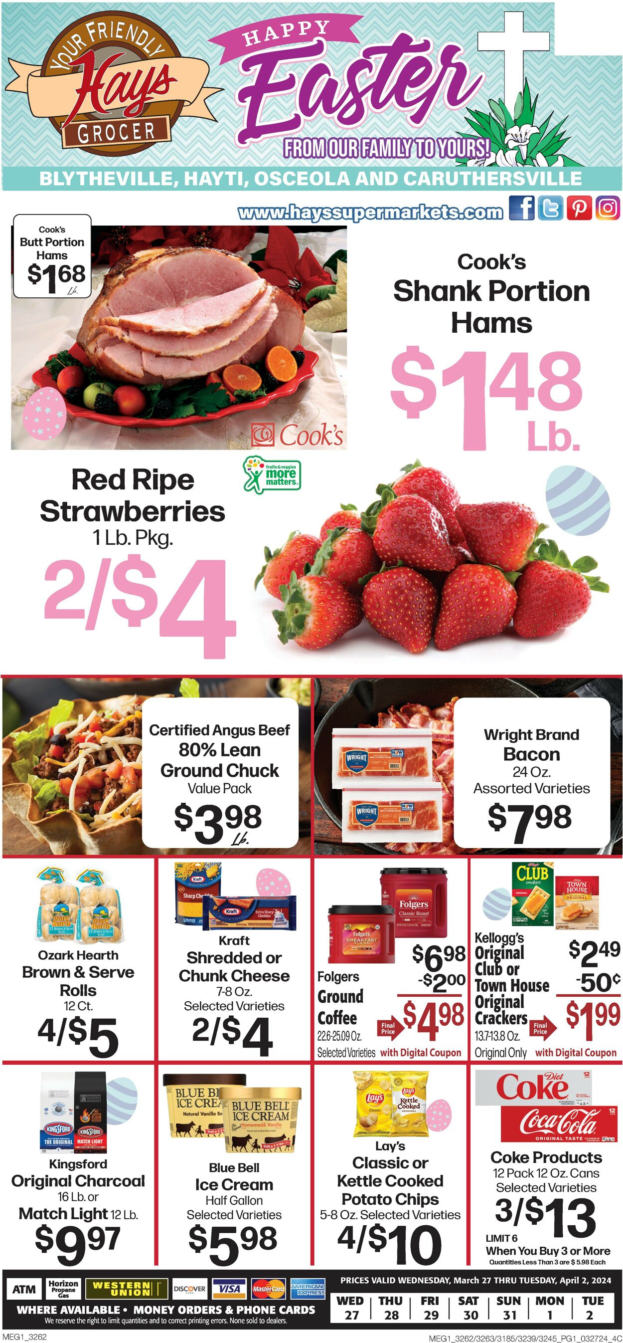 Hays Supermarket Weekly Ad Circular - valid 03/27-04/02/2024 (Page 3)