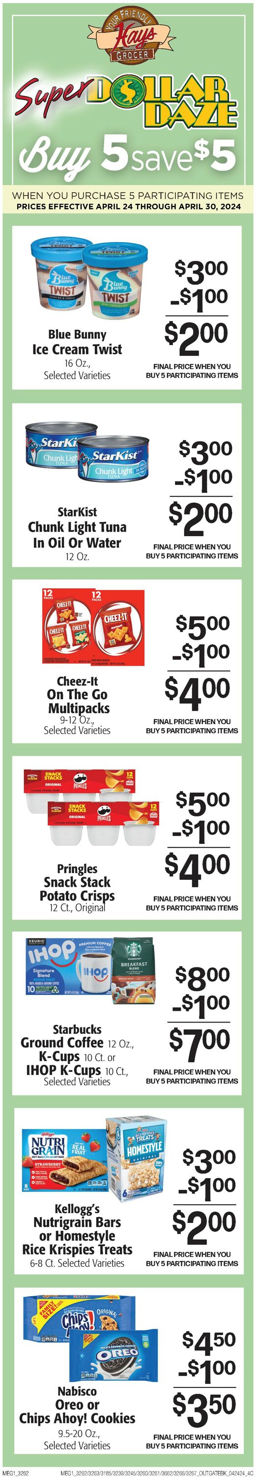 Hays Supermarket Weekly Ad Circular - valid 04/24-04/30/2024 (Page 2)