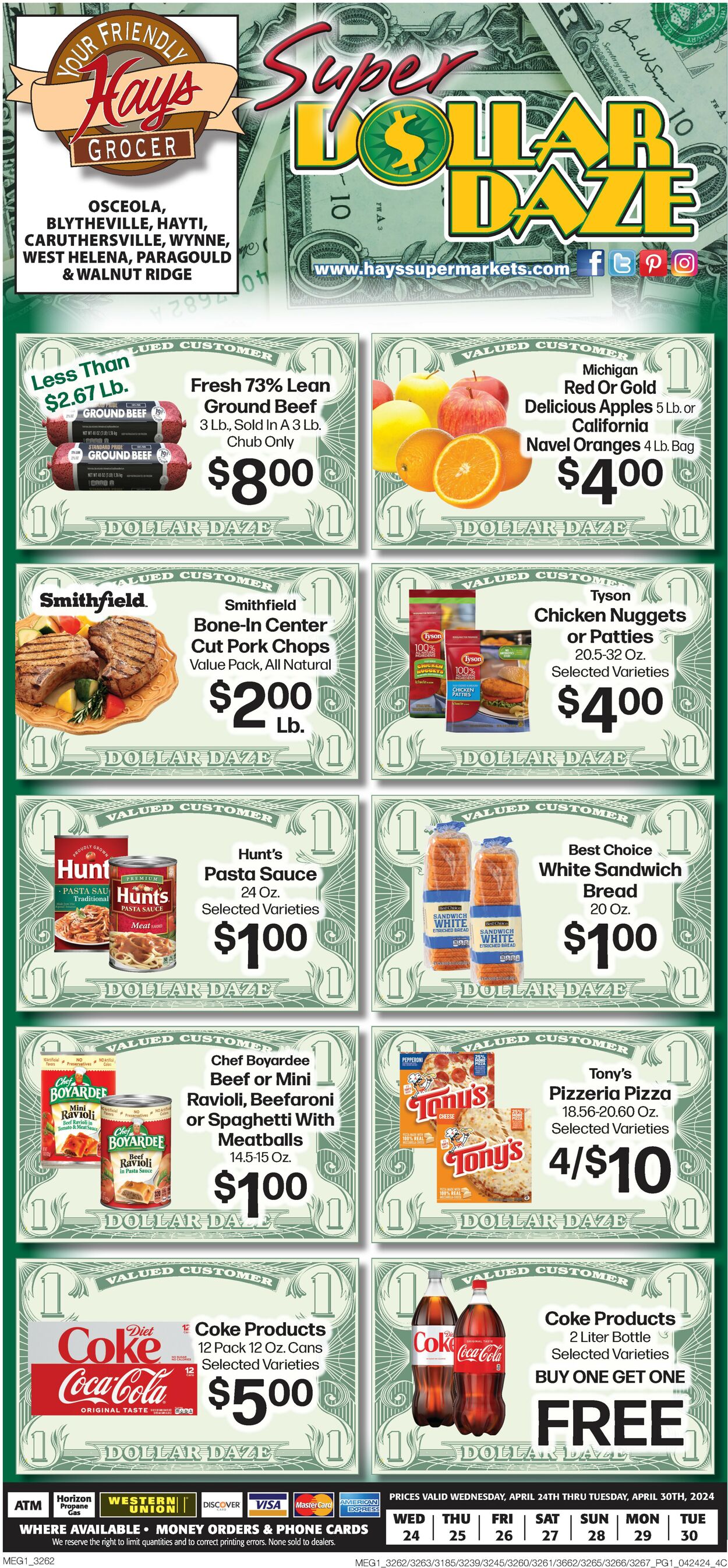 Hays Supermarket Weekly Ad Circular - valid 04/24-04/30/2024 (Page 3)