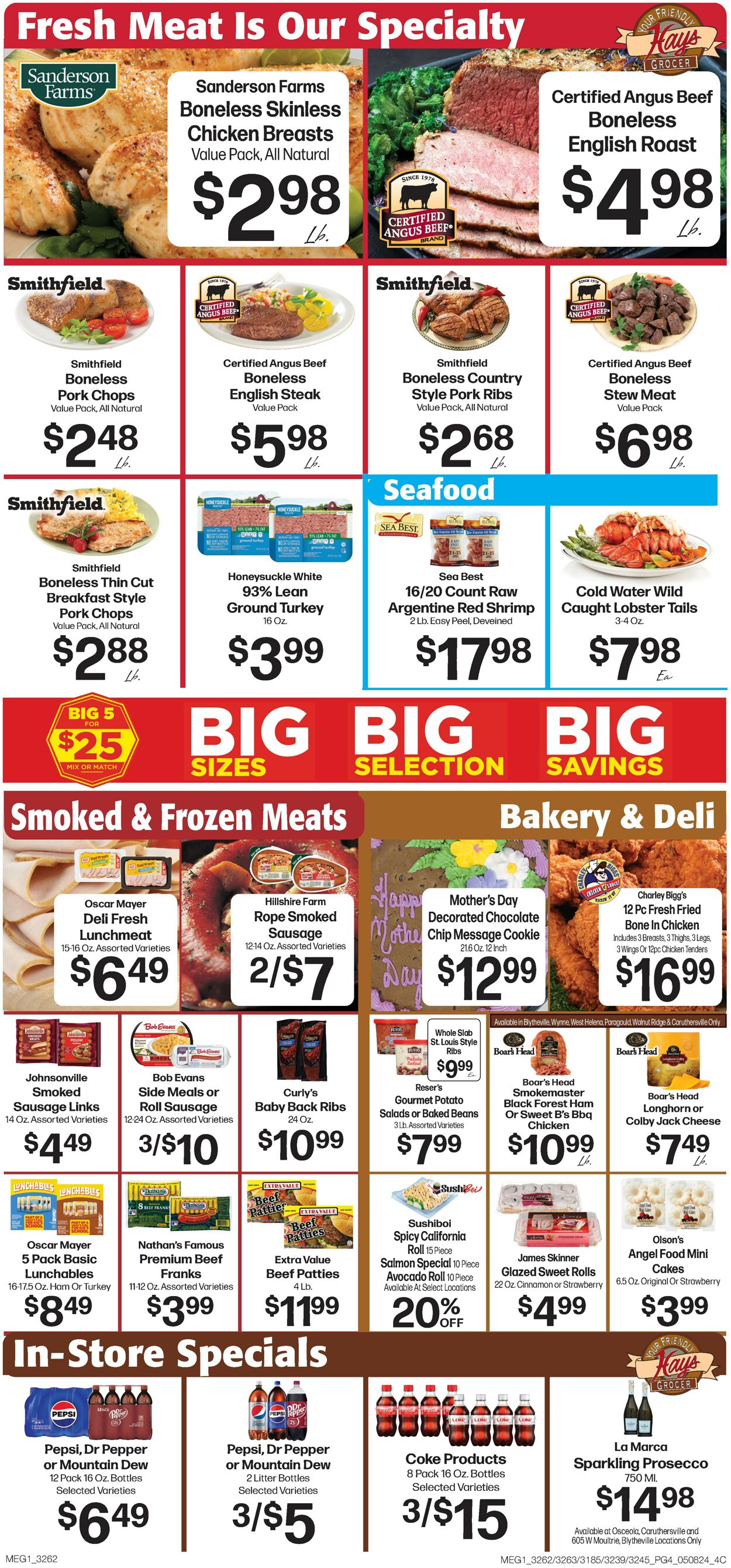 Hays Supermarket Weekly Ad Circular - valid 05/08-05/14/2024 (Page 6)