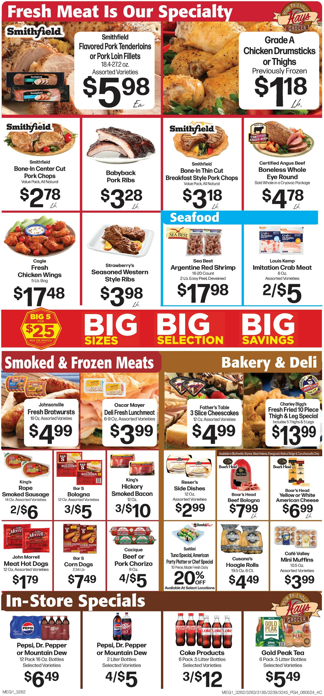 Hays Supermarket Weekly Ad Circular - valid 06/05-06/11/2024 (Page 6)