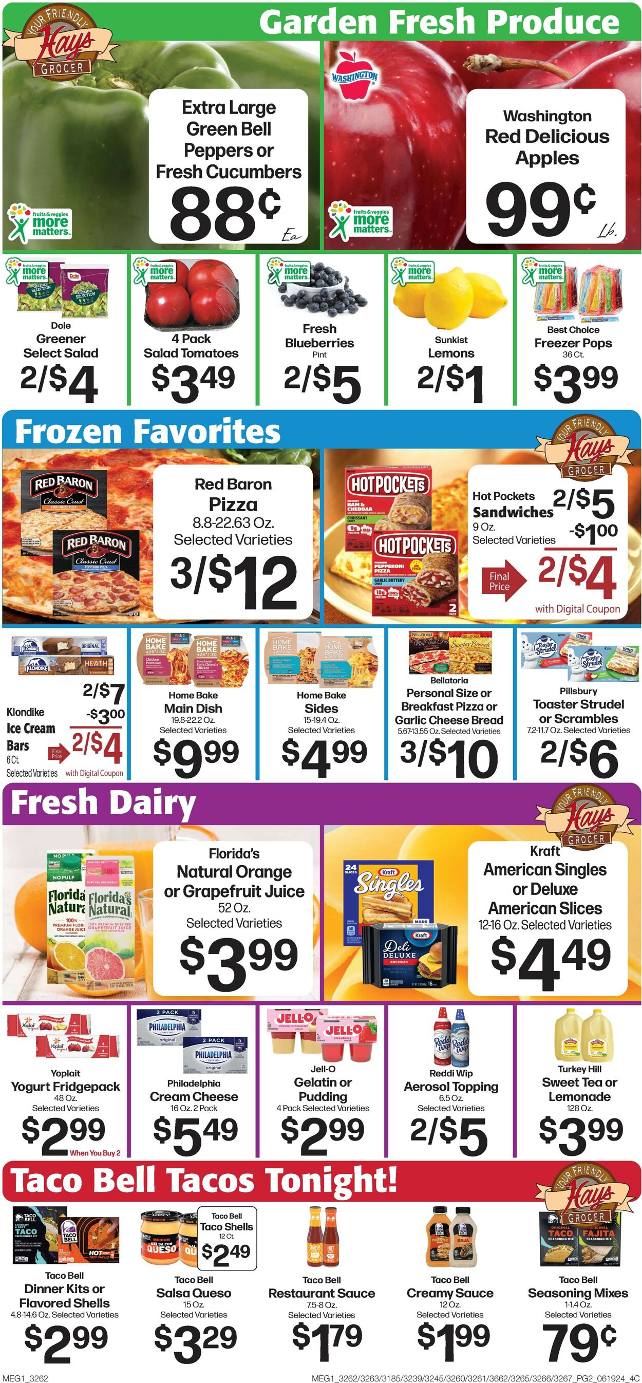 Hays Supermarket Weekly Ad Circular - valid 06/19-06/25/2024 (Page 2)