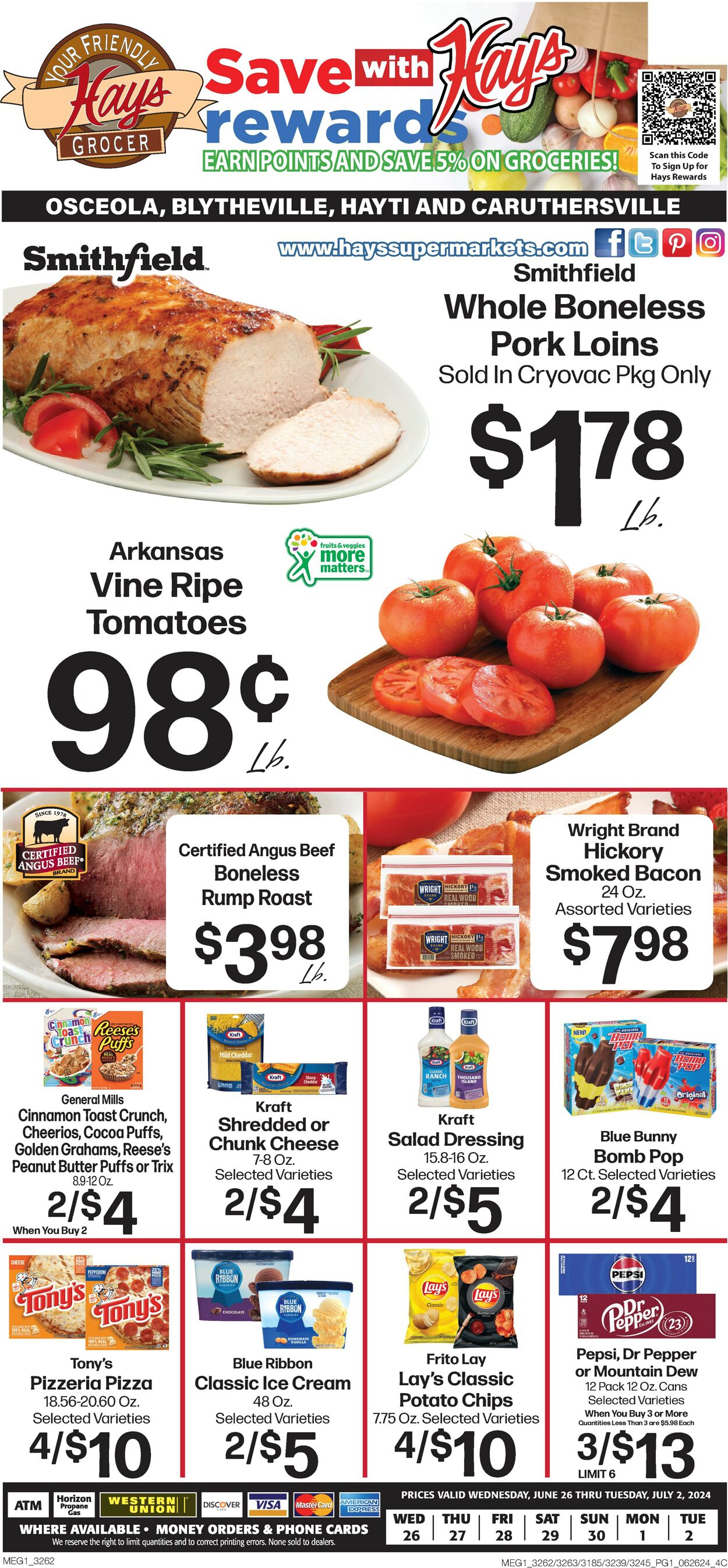 Hays Supermarket Weekly Ad Circular - valid 06/26-07/02/2024 (Page 3)