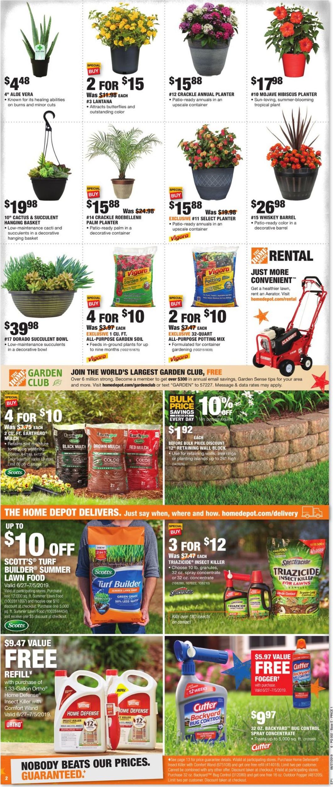 Home Depot Weekly Ad Circular - valid 06/27-07/05/2019 (Page 2)