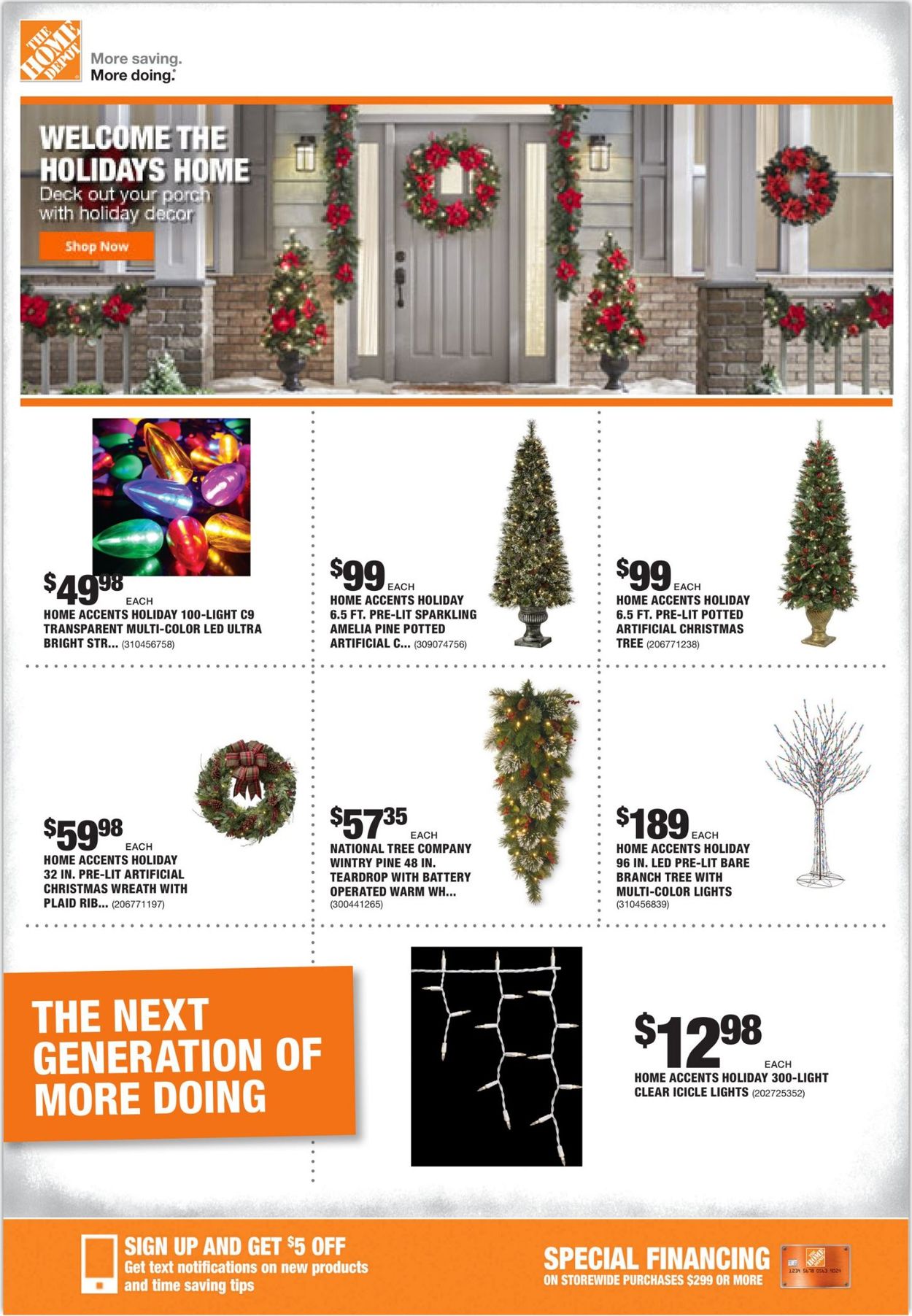 Home Depot - Holiday Ad 2019 Weekly Ad Circular - valid 11/14-11/21/2019