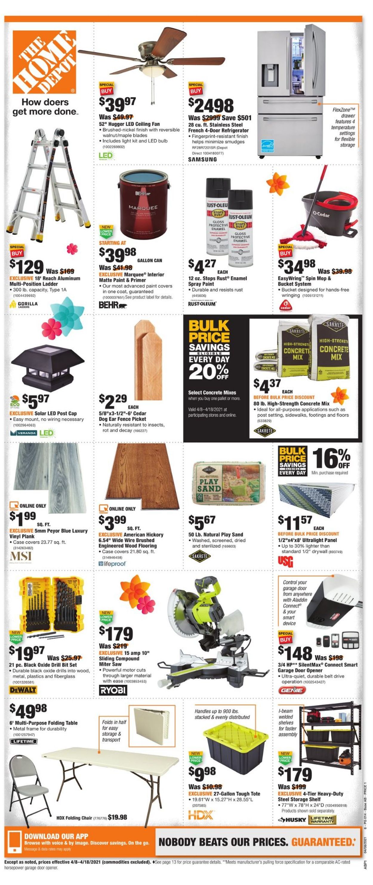 Home Depot Weekly Ad Circular - valid 04/08-04/18/2021 (Page 14)