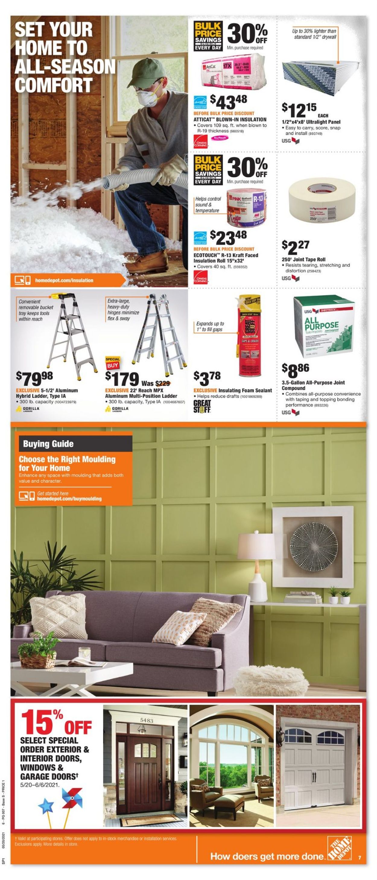 Home Depot Weekly Ad Circular - valid 05/20-05/31/2021 (Page 7)