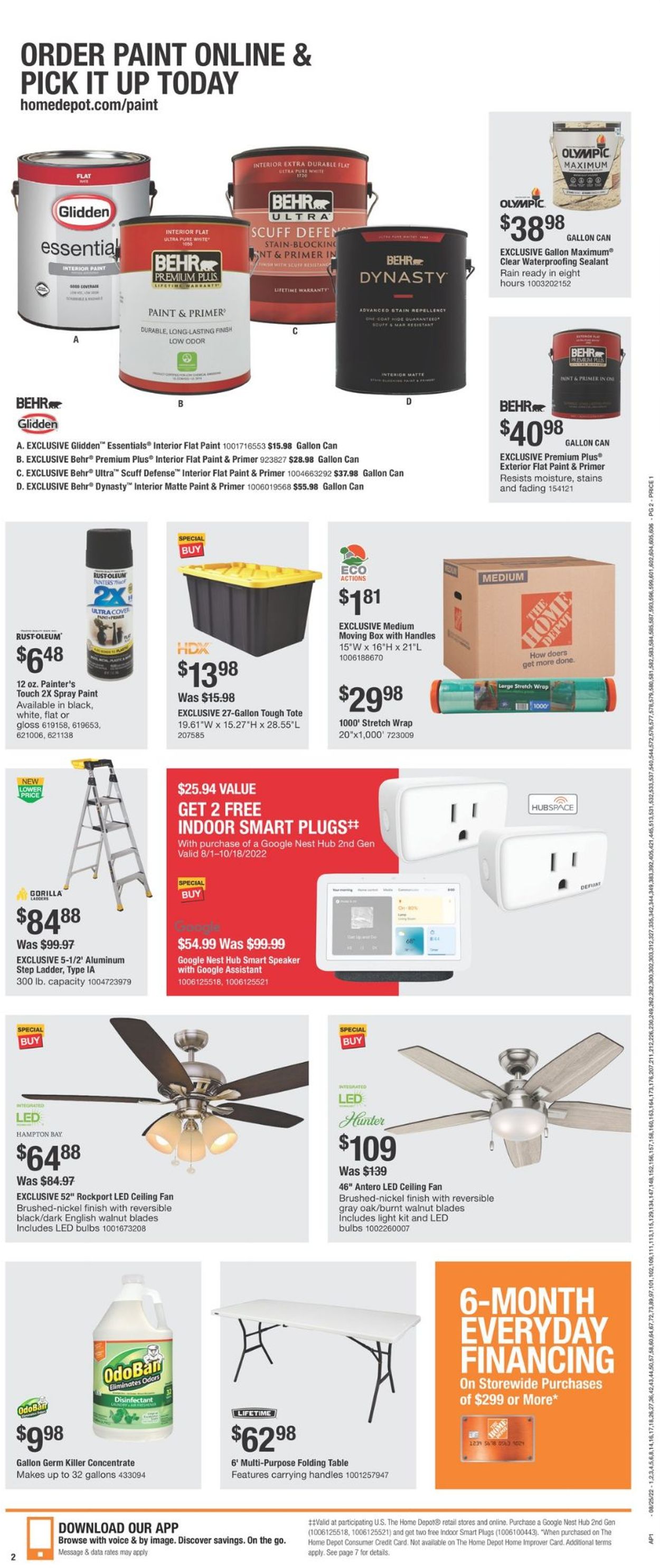 Home Depot Weekly Ad Circular - valid 08/25-09/07/2022 (Page 2)