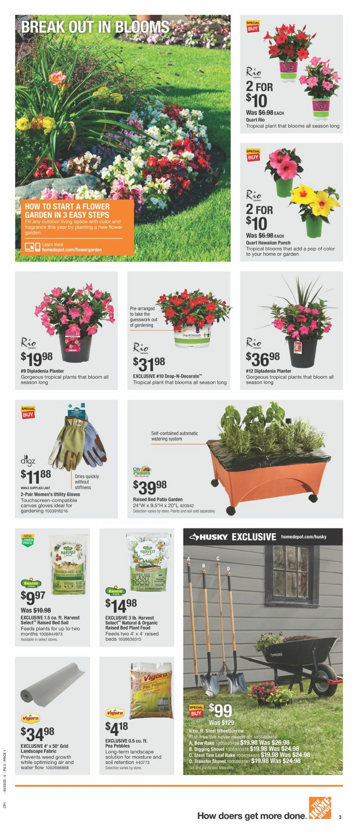 Home Depot Weekly Ad Circular - valid 03/23-04/02/2023 (Page 3)