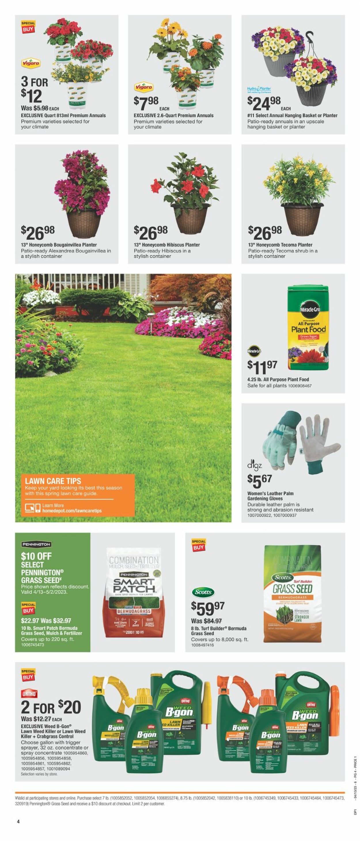 Home Depot Weekly Ad Circular - valid 04/13-04/23/2023 (Page 4)