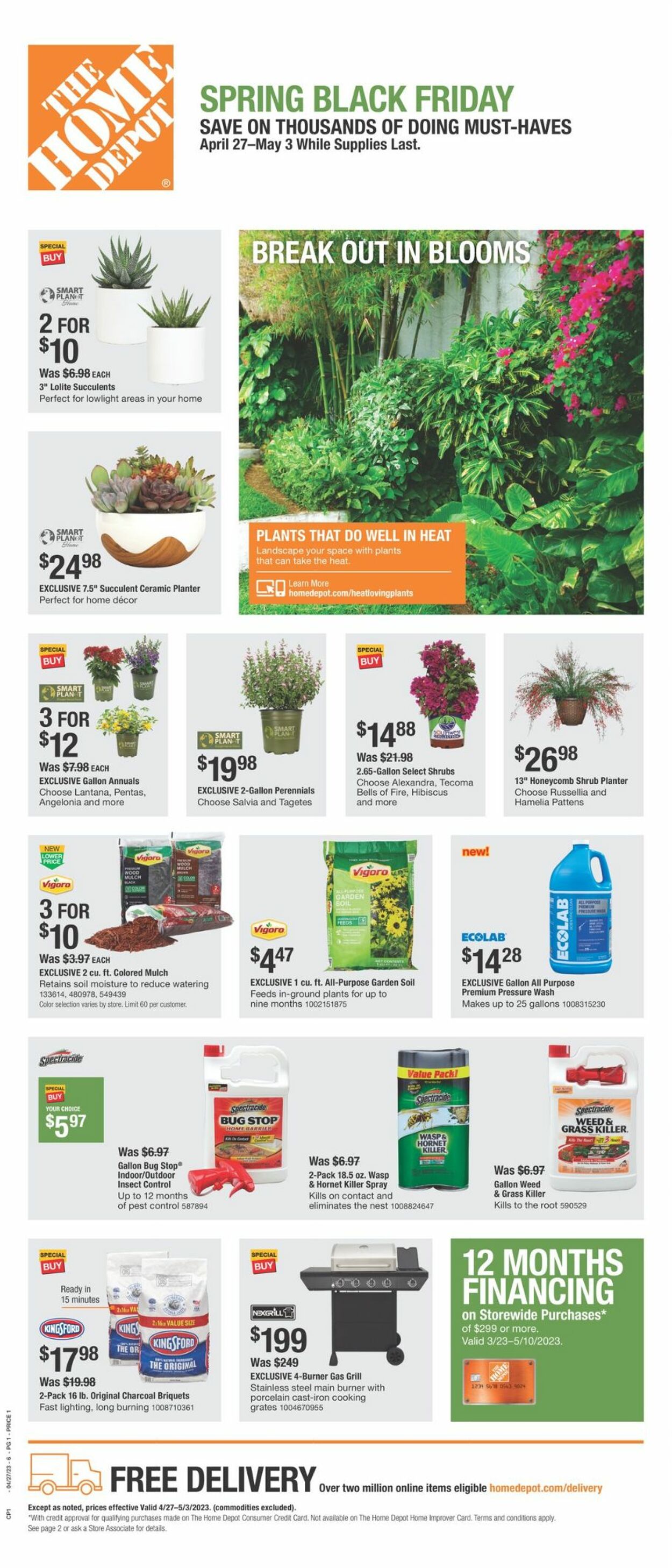Home Depot Weekly Ad Circular - valid 04/27-05/03/2023