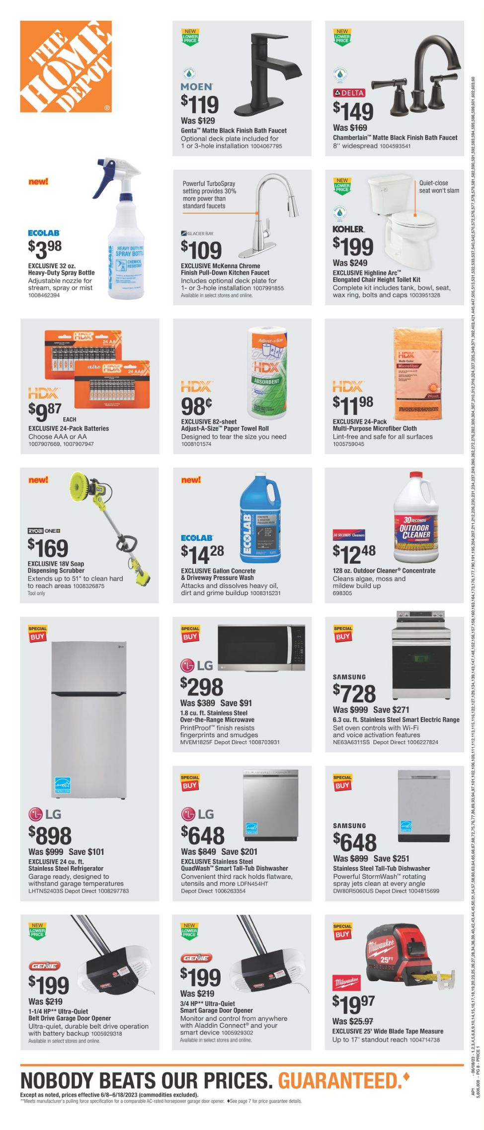 Home Depot Weekly Ad Circular - valid 06/08-06/18/2023 (Page 8)