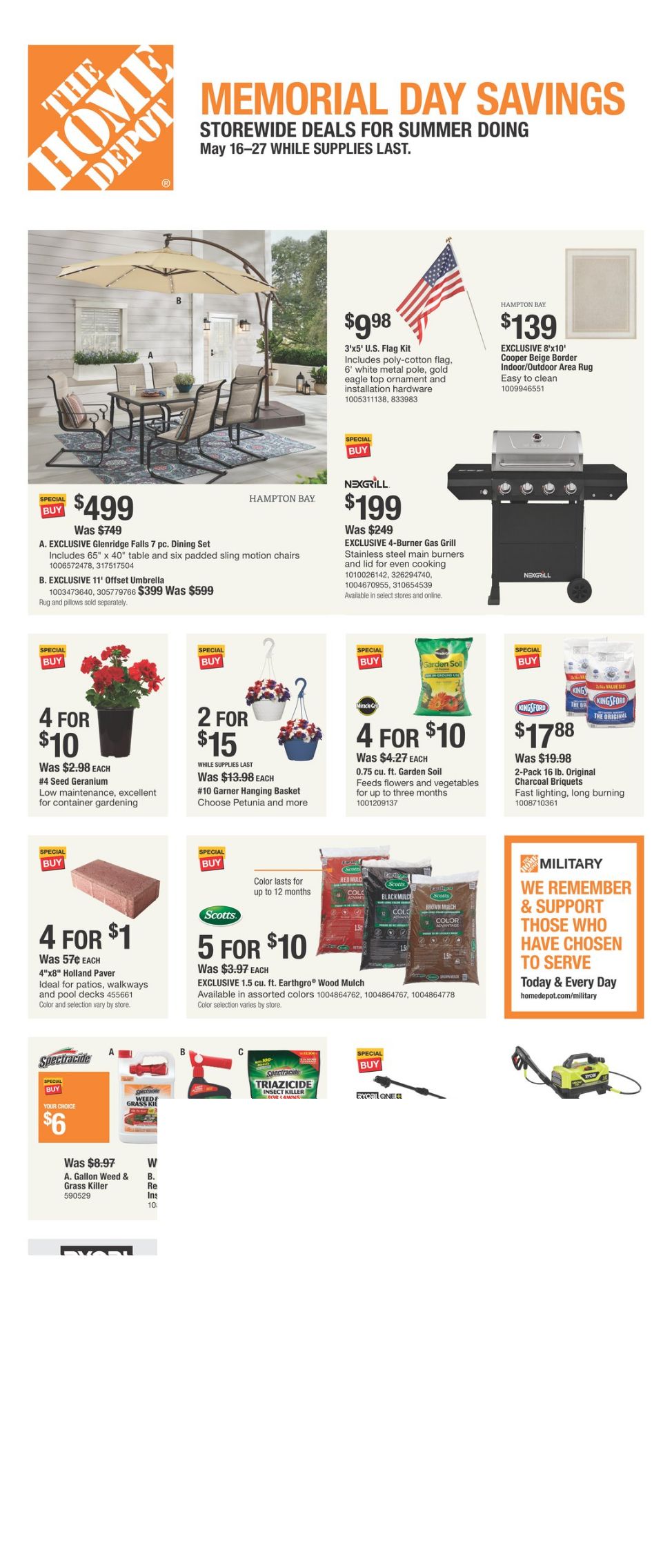 Home Depot Weekly Ad Circular - valid 05/16-05/27/2024