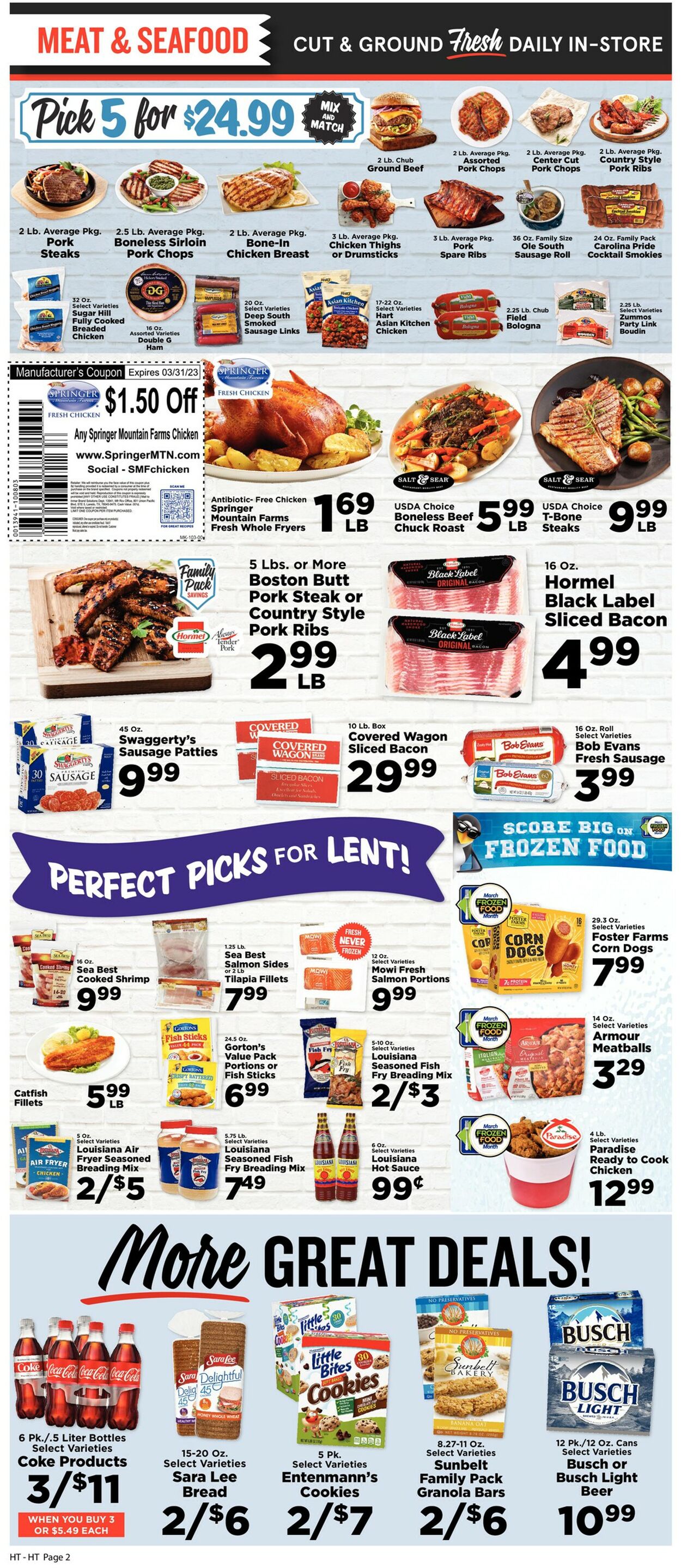 Hometown Market Weekly Ad Circular - valid 03/08-03/14/2023 (Page 2)