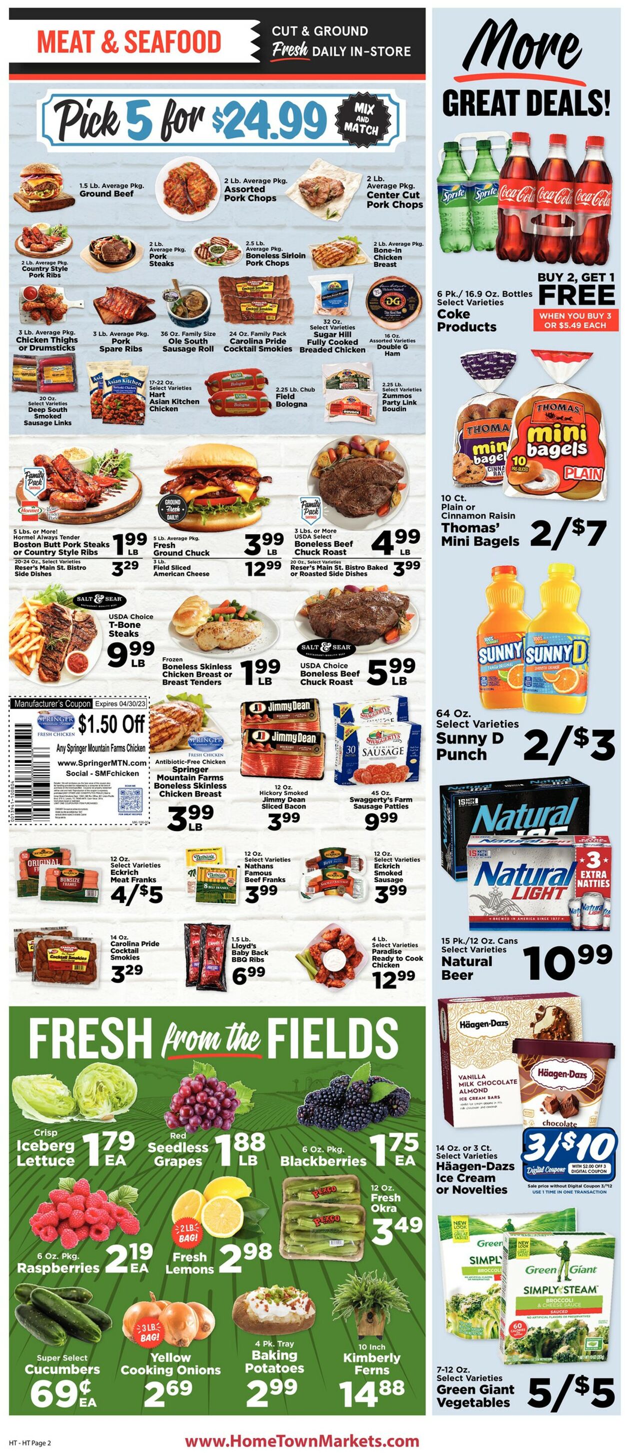 Hometown Market Weekly Ad Circular - valid 03/29-04/04/2023 (Page 2)