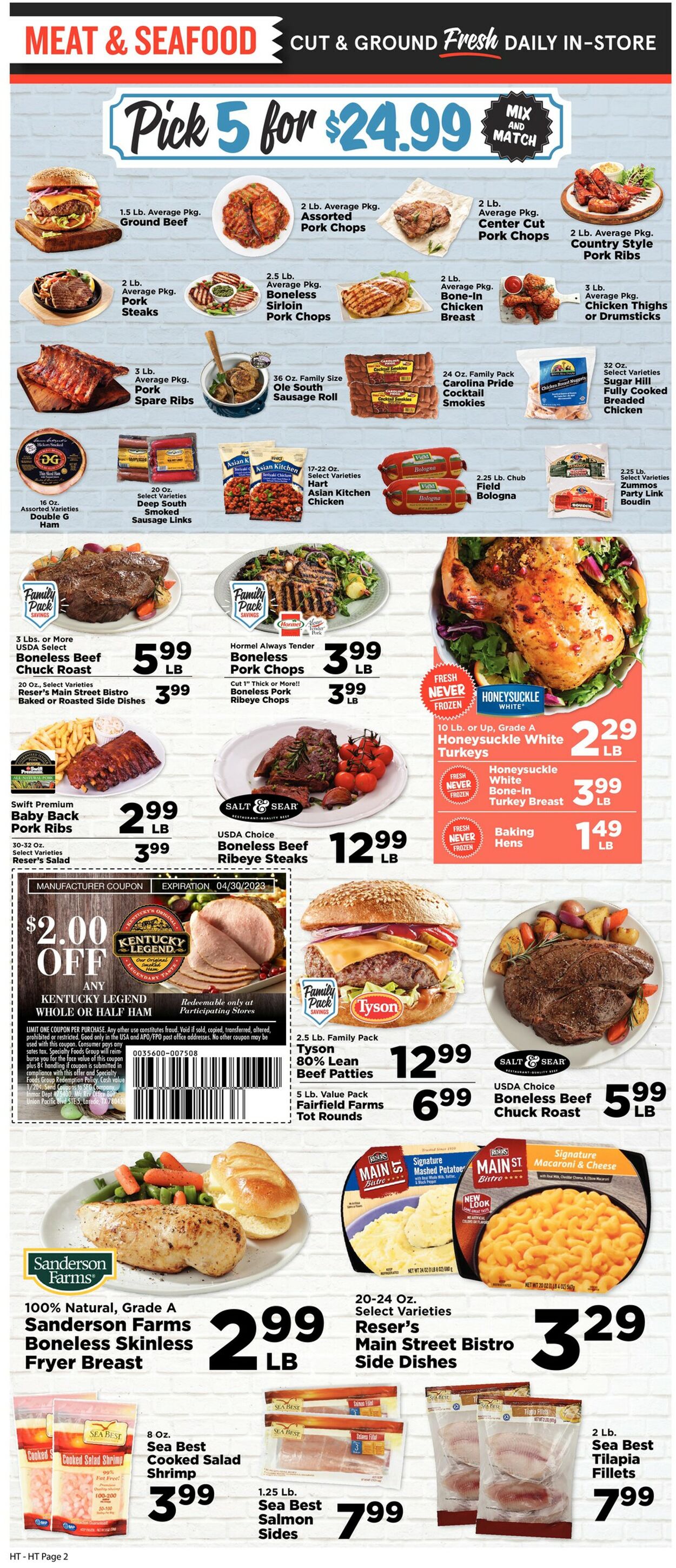 Hometown Market Weekly Ad Circular - valid 04/05-04/11/2023 (Page 2)