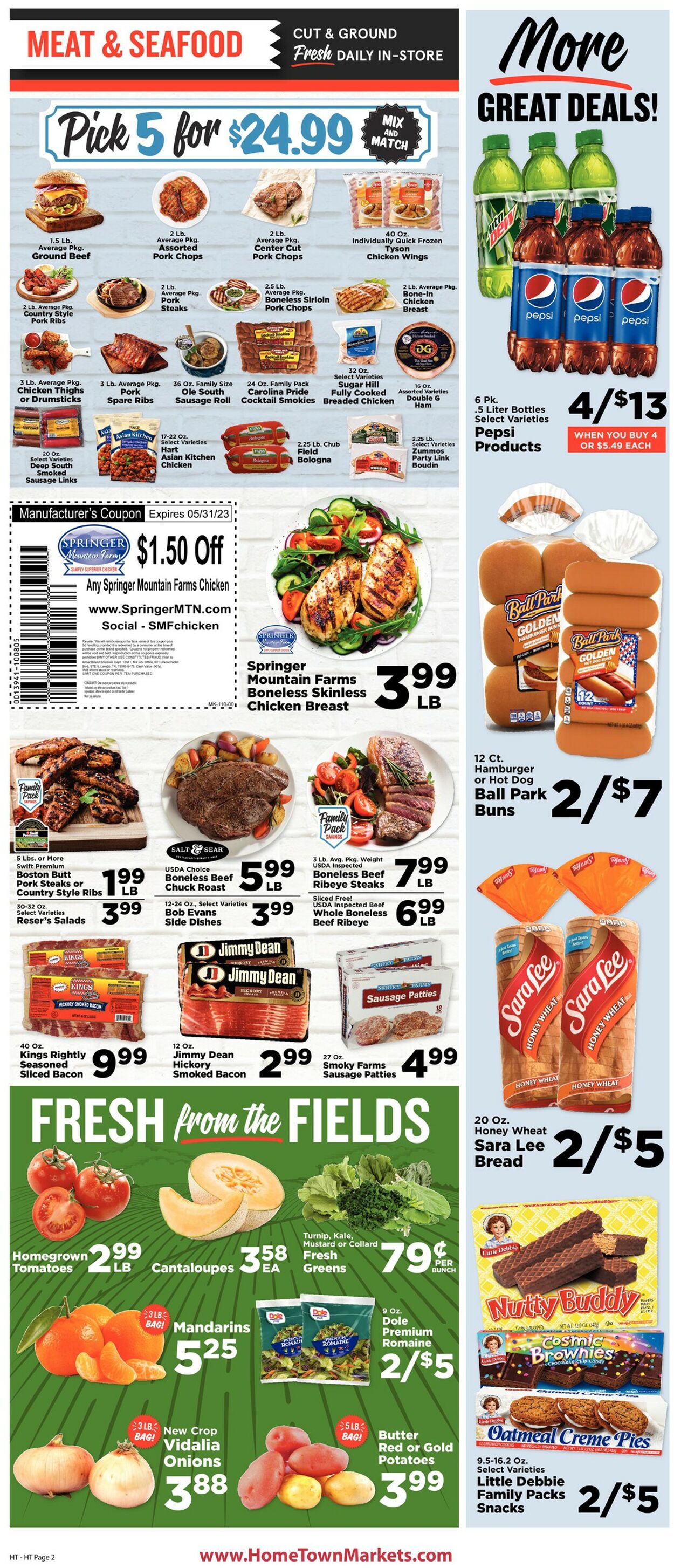 Hometown Market Weekly Ad Circular - valid 05/03-05/09/2023 (Page 2)