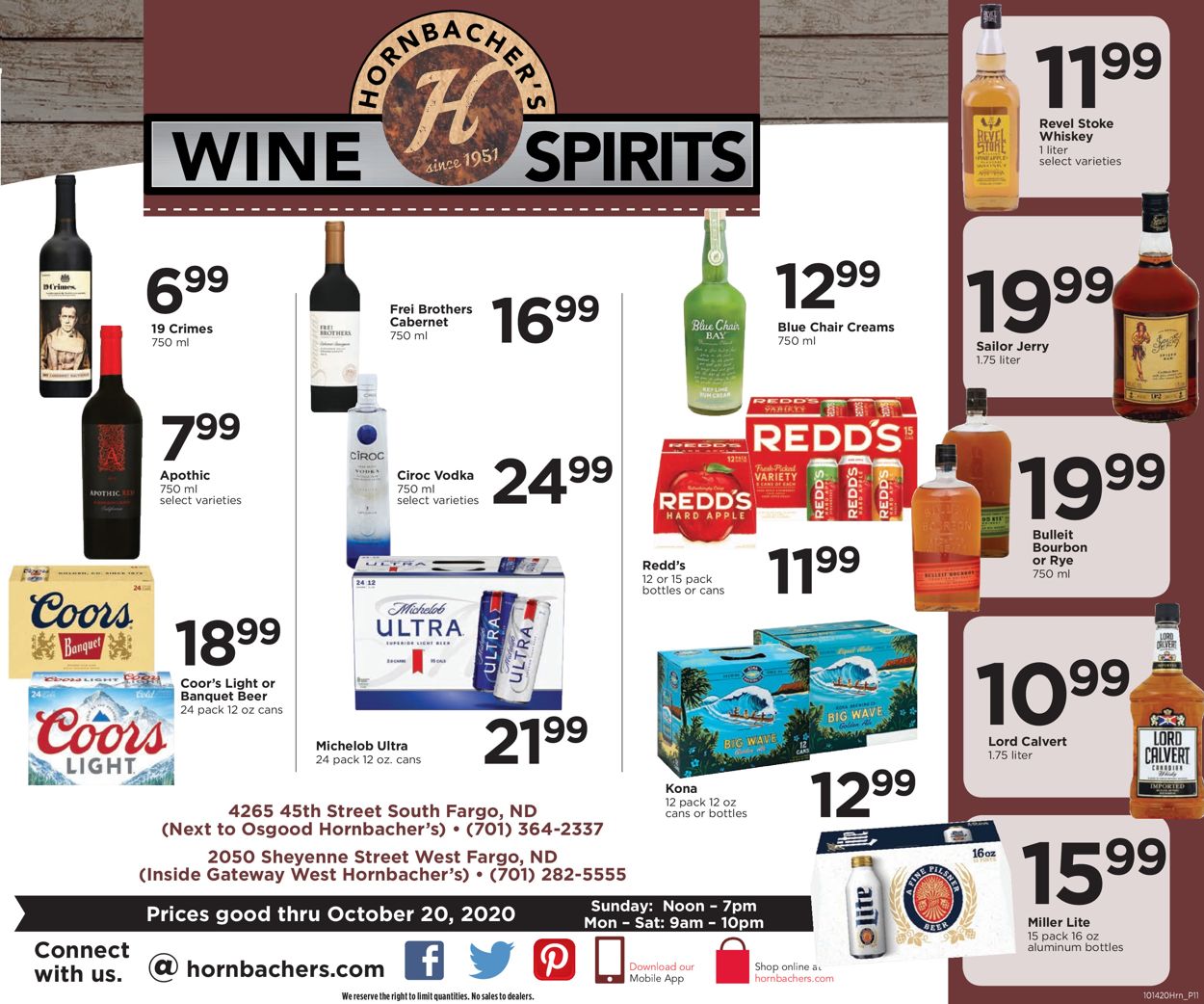 Hornbacher's Weekly Ad Circular - valid 10/14-10/20/2020 (Page 11)
