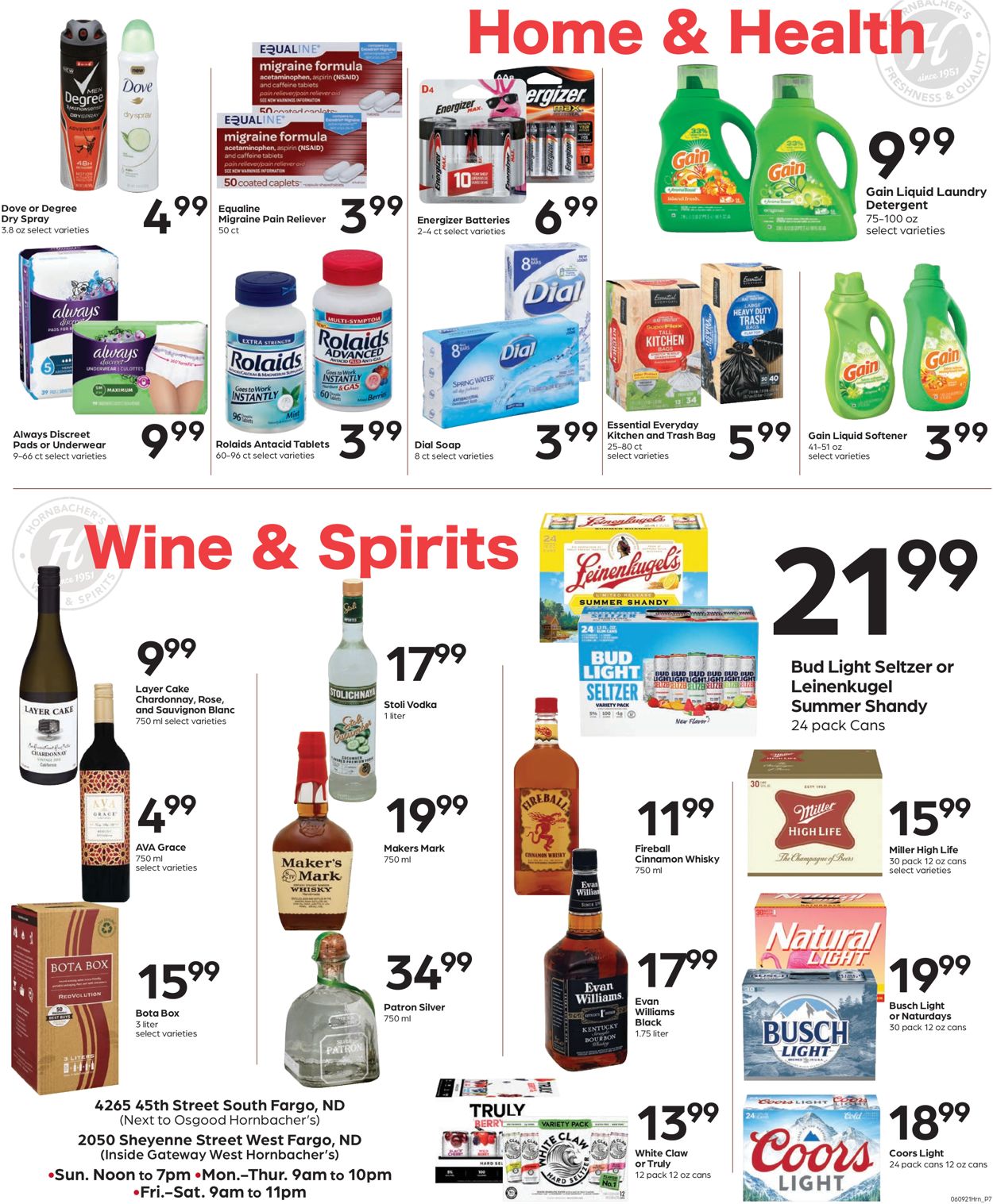 Hornbacher's Weekly Ad Circular - valid 06/09-06/15/2021 (Page 7)