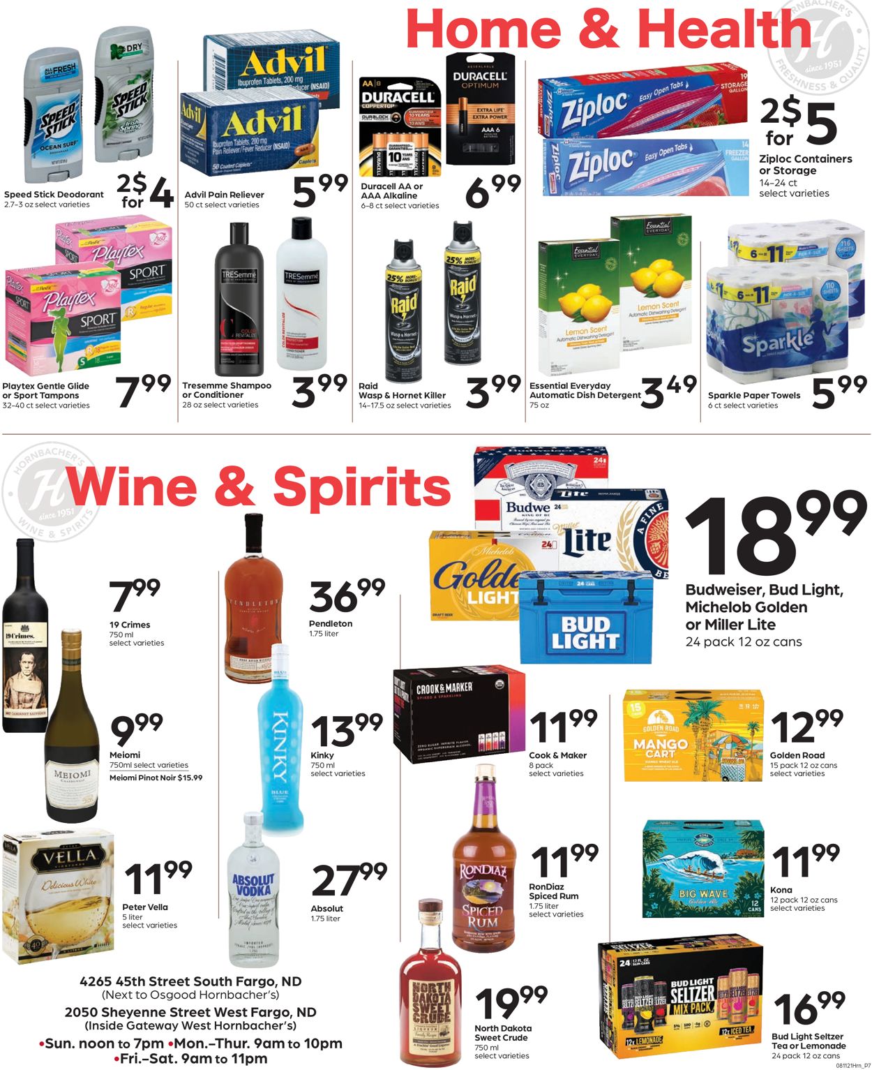 Hornbacher's Weekly Ad Circular - valid 08/11-08/17/2021 (Page 7)
