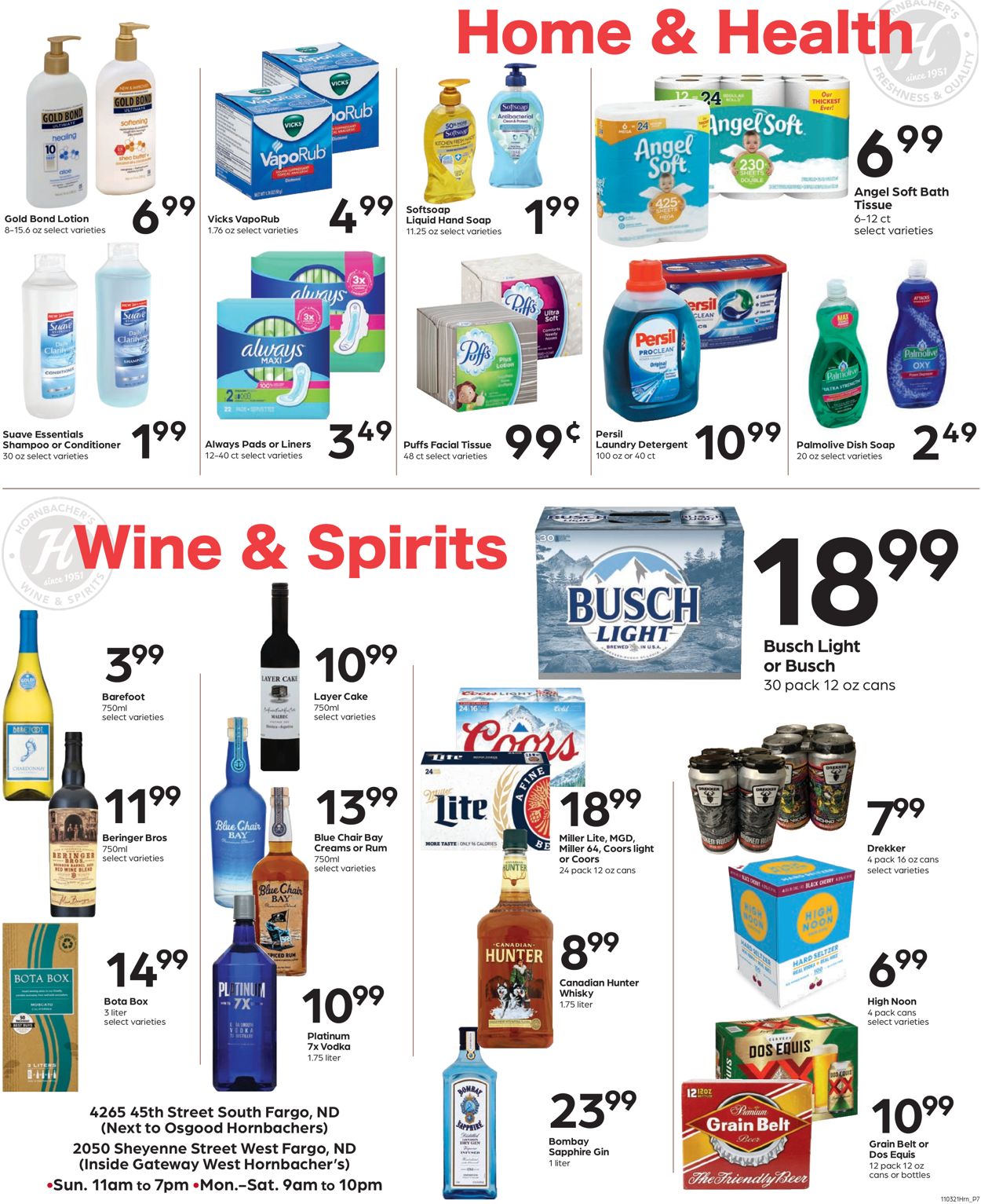 Hornbacher's Weekly Ad Circular - valid 11/03-11/09/2021 (Page 7)