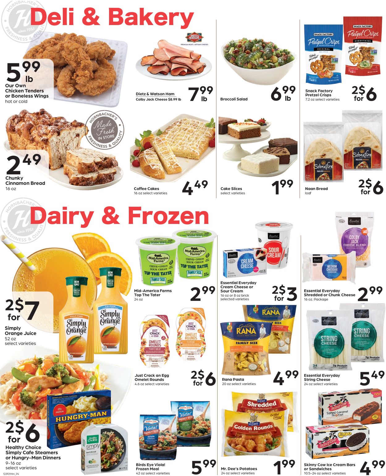 Hornbacher's Weekly Ad Circular - valid 12/29-01/04/2022 (Page 4)