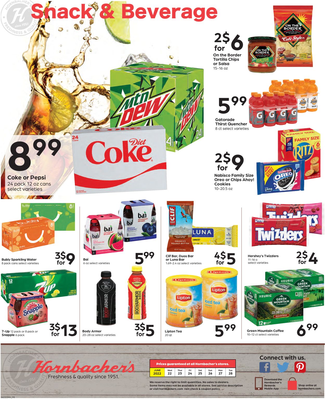 Hornbacher's Weekly Ad Circular - valid 06/22-06/28/2022 (Page 8)