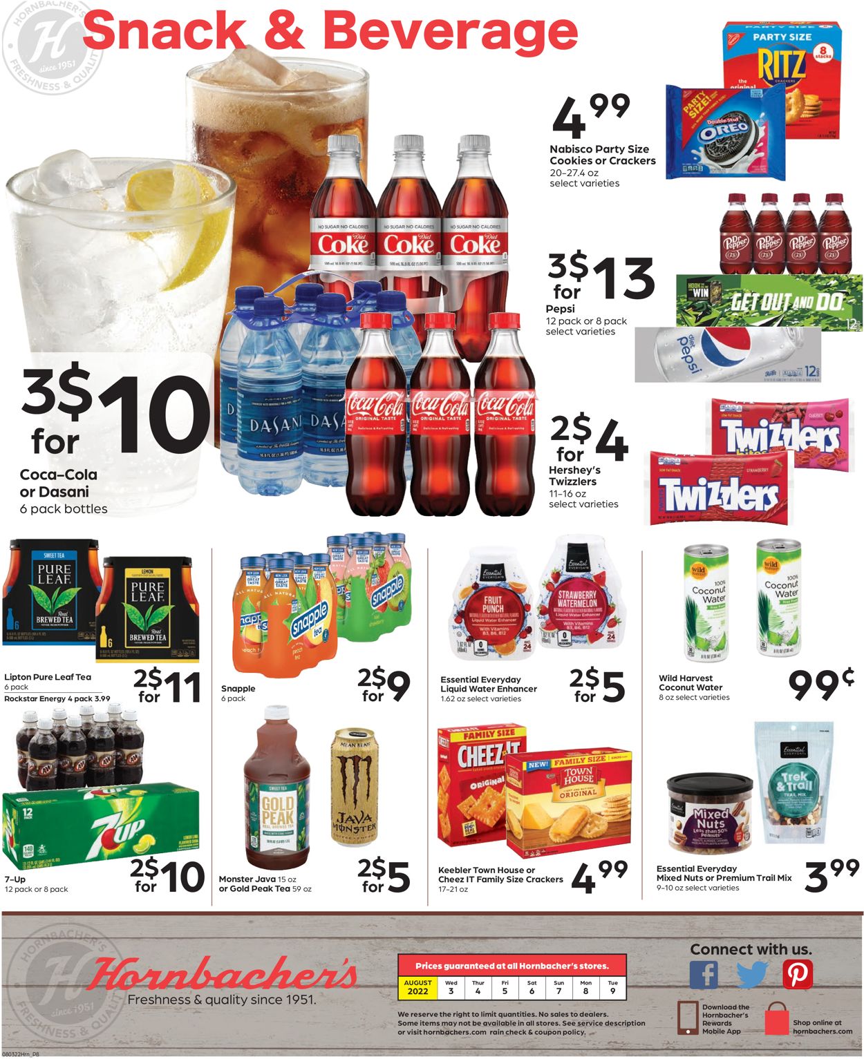 Hornbacher's Weekly Ad Circular - valid 08/03-08/09/2022 (Page 8)