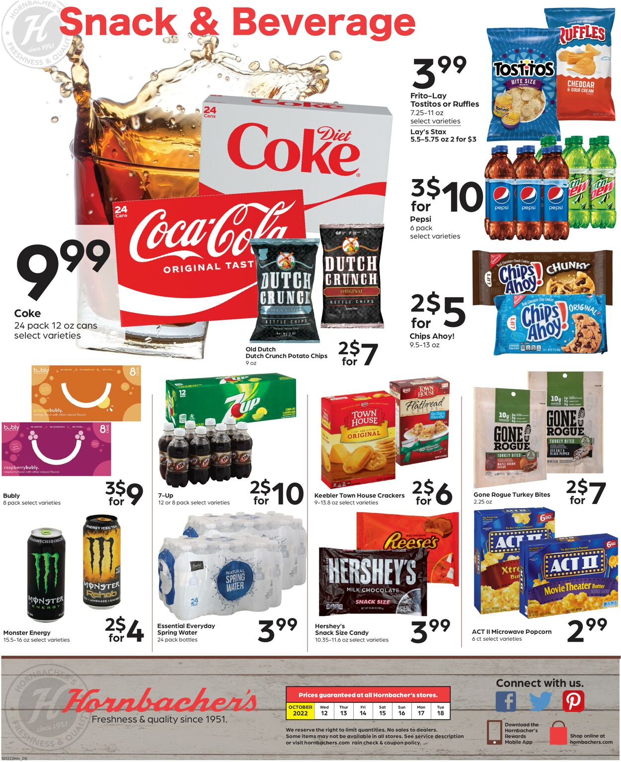 Hornbacher's Weekly Ad Circular - valid 10/12-10/18/2022 (Page 8)