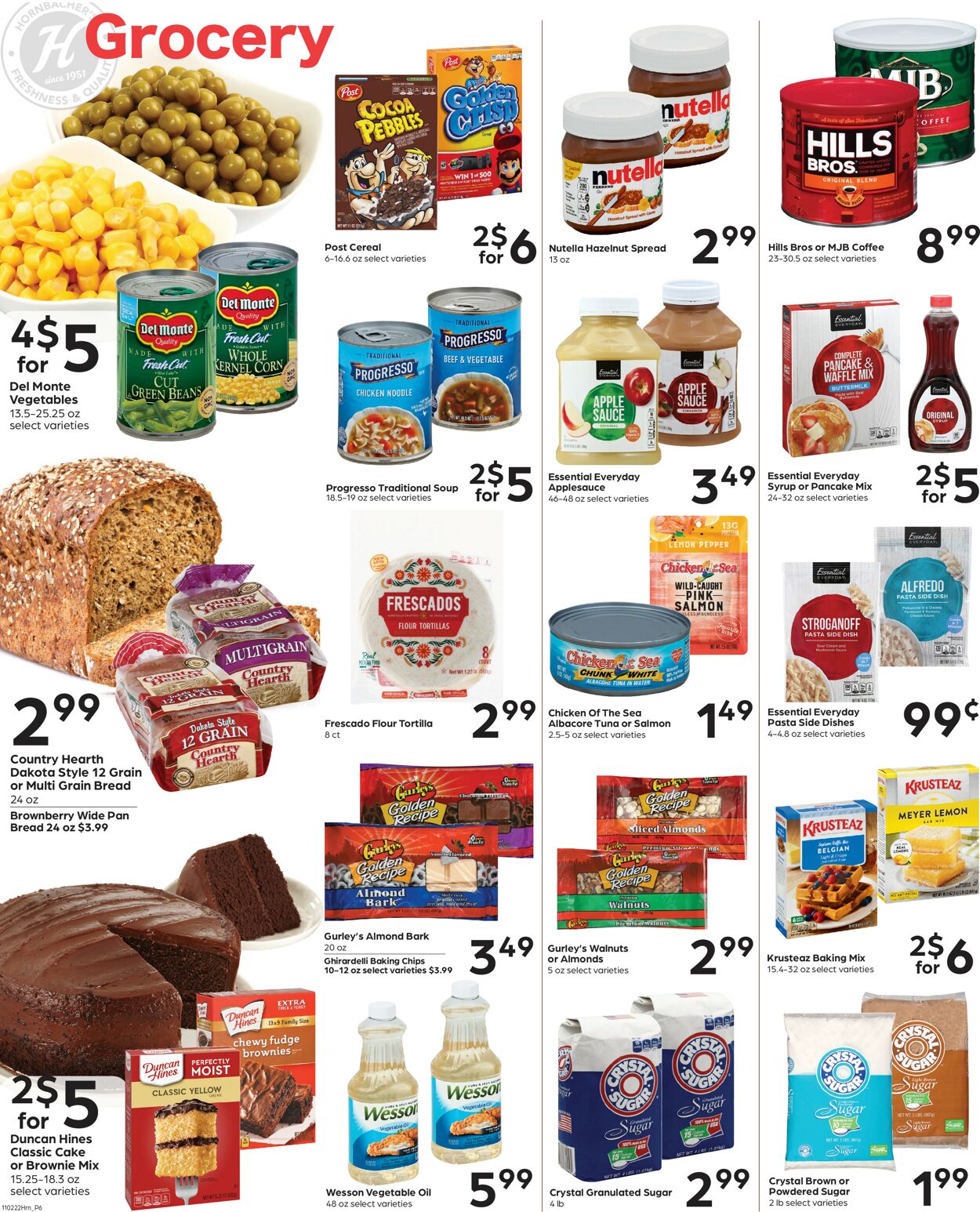 Hornbacher's Weekly Ad Circular - valid 11/02-11/08/2022 (Page 6)