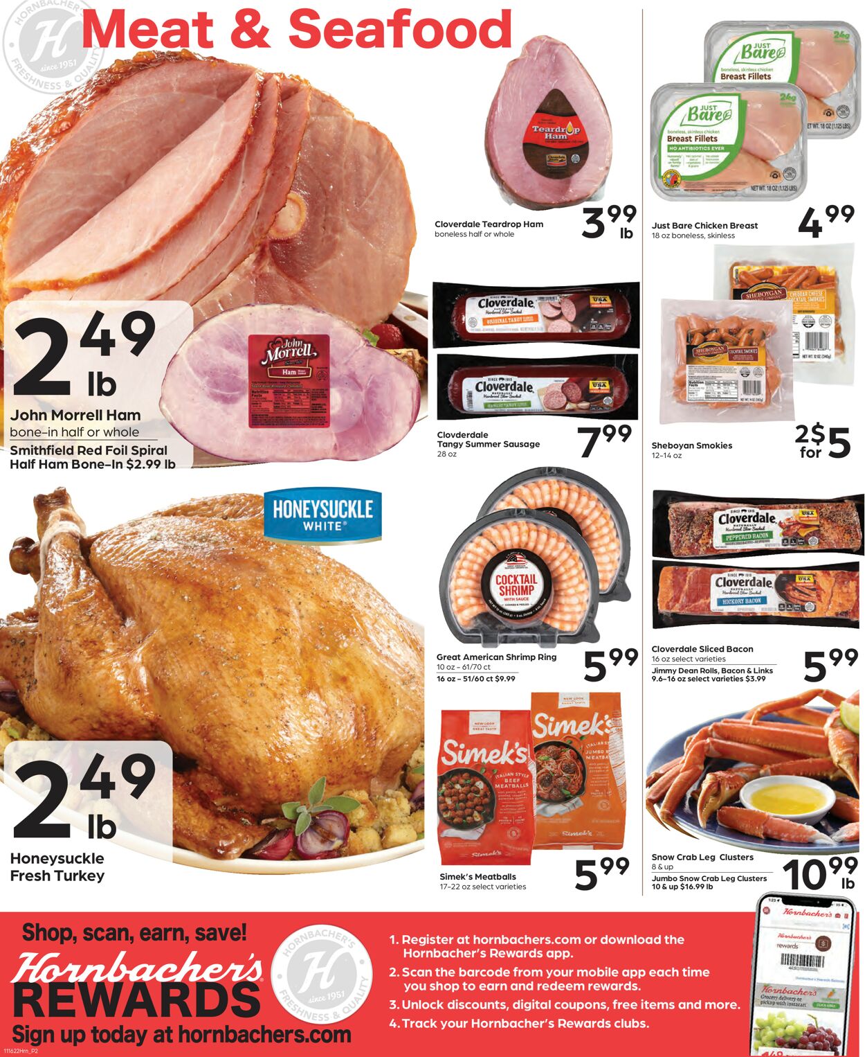 Hornbacher's Weekly Ad Circular - valid 11/16-11/24/2022 (Page 2)