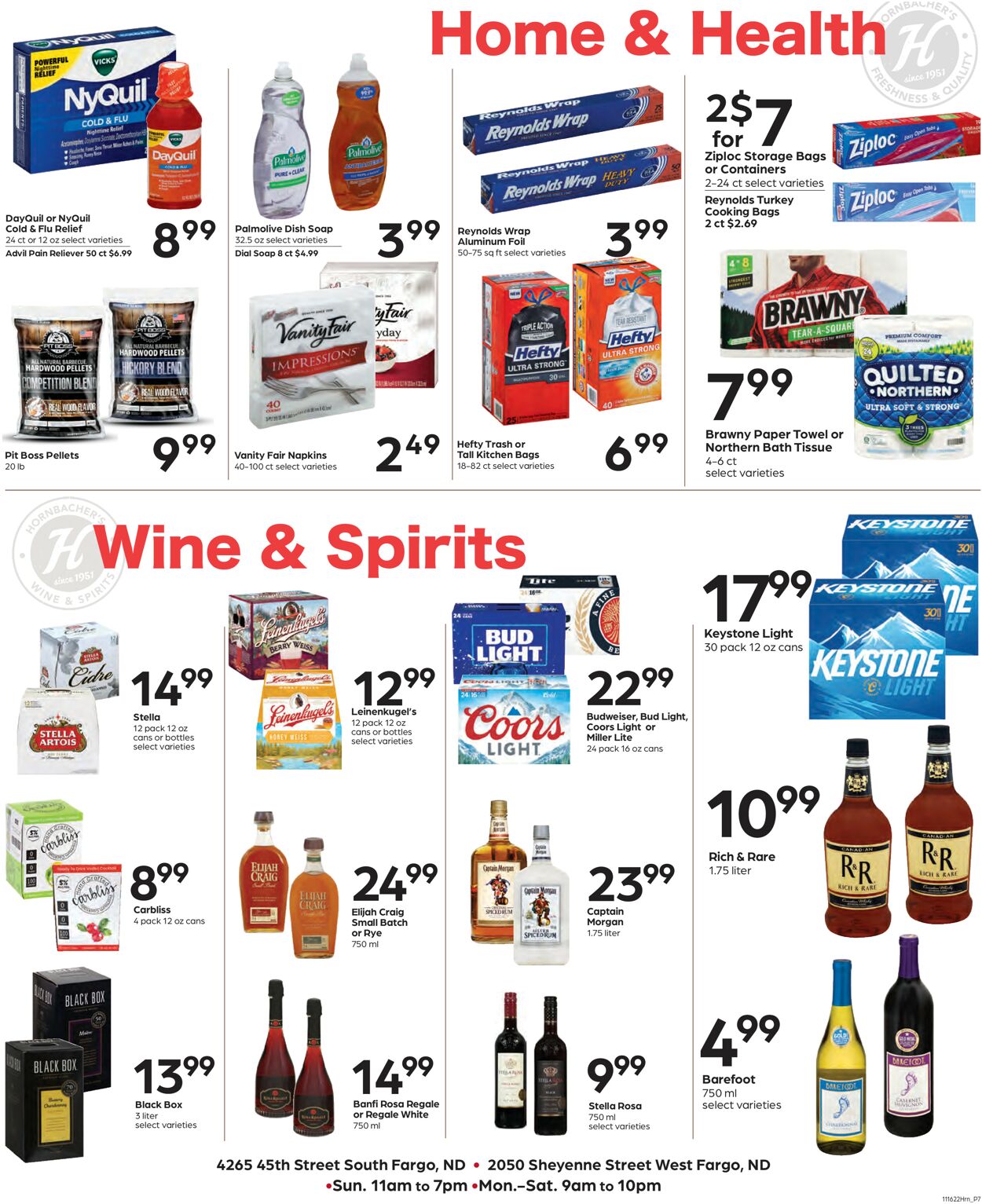 Hornbacher's Weekly Ad Circular - valid 11/16-11/24/2022 (Page 7)