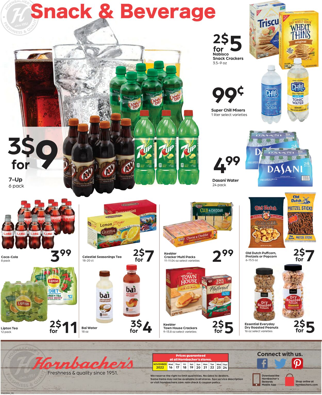 Hornbacher's Weekly Ad Circular - valid 11/16-11/24/2022 (Page 8)