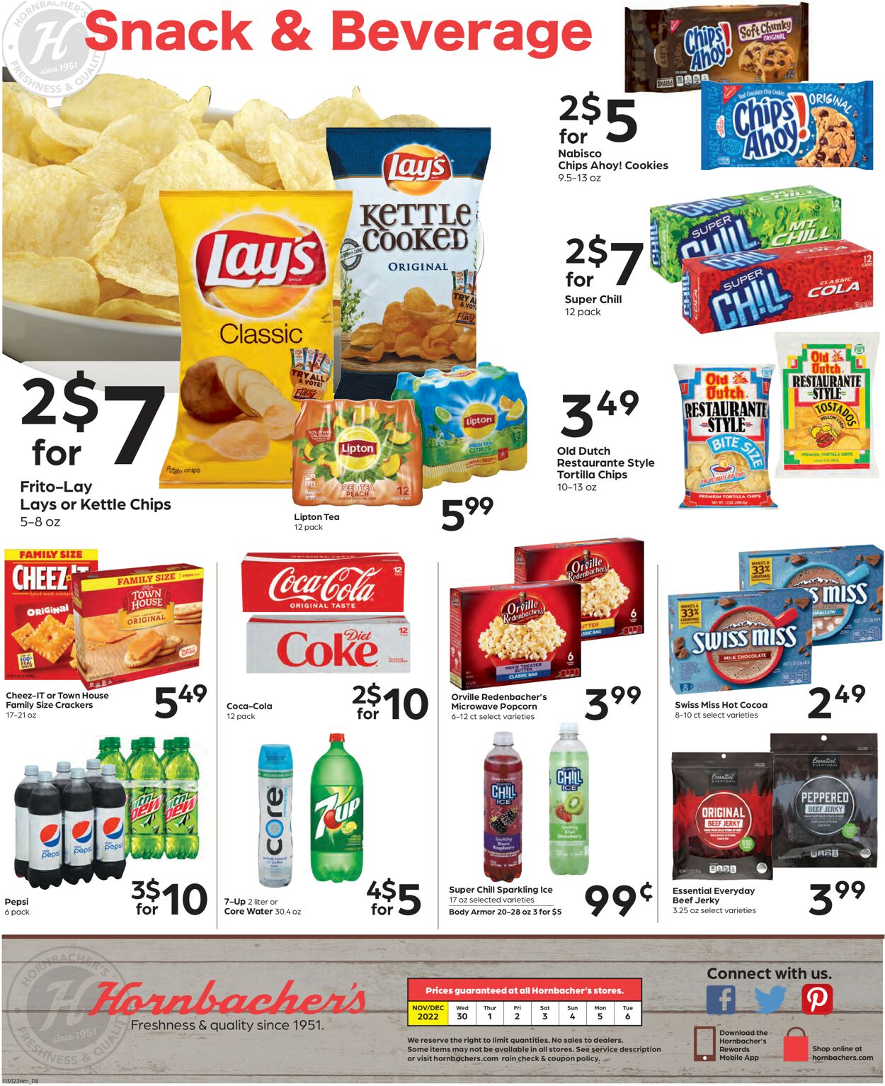 Hornbacher's Weekly Ad Circular - valid 11/30-12/06/2022 (Page 8)