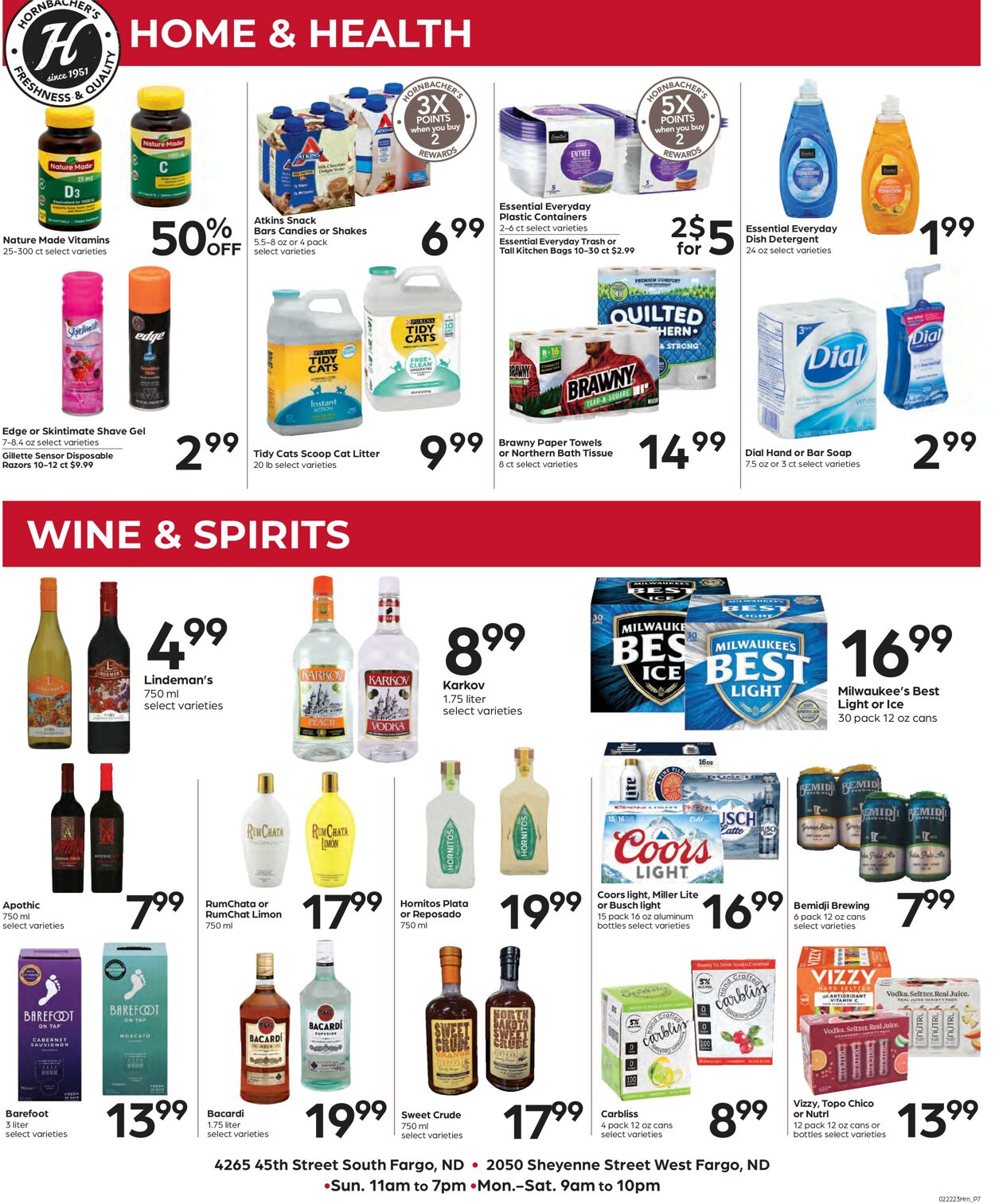 Hornbacher's Weekly Ad Circular - valid 02/22-02/28/2023 (Page 7)