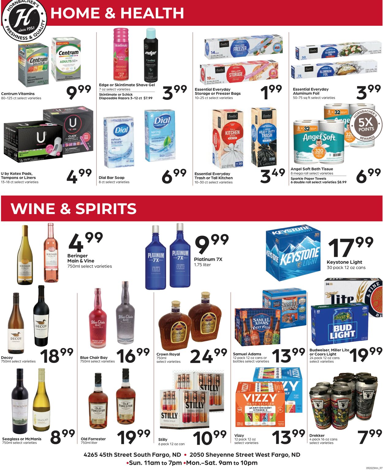 Hornbacher's Weekly Ad Circular - valid 09/20-09/26/2023 (Page 7)