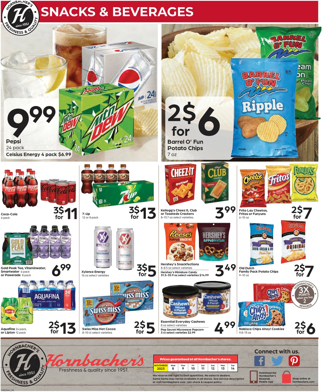 Hornbacher's Weekly Ad Circular - valid 11/08-11/14/2023 (Page 8)
