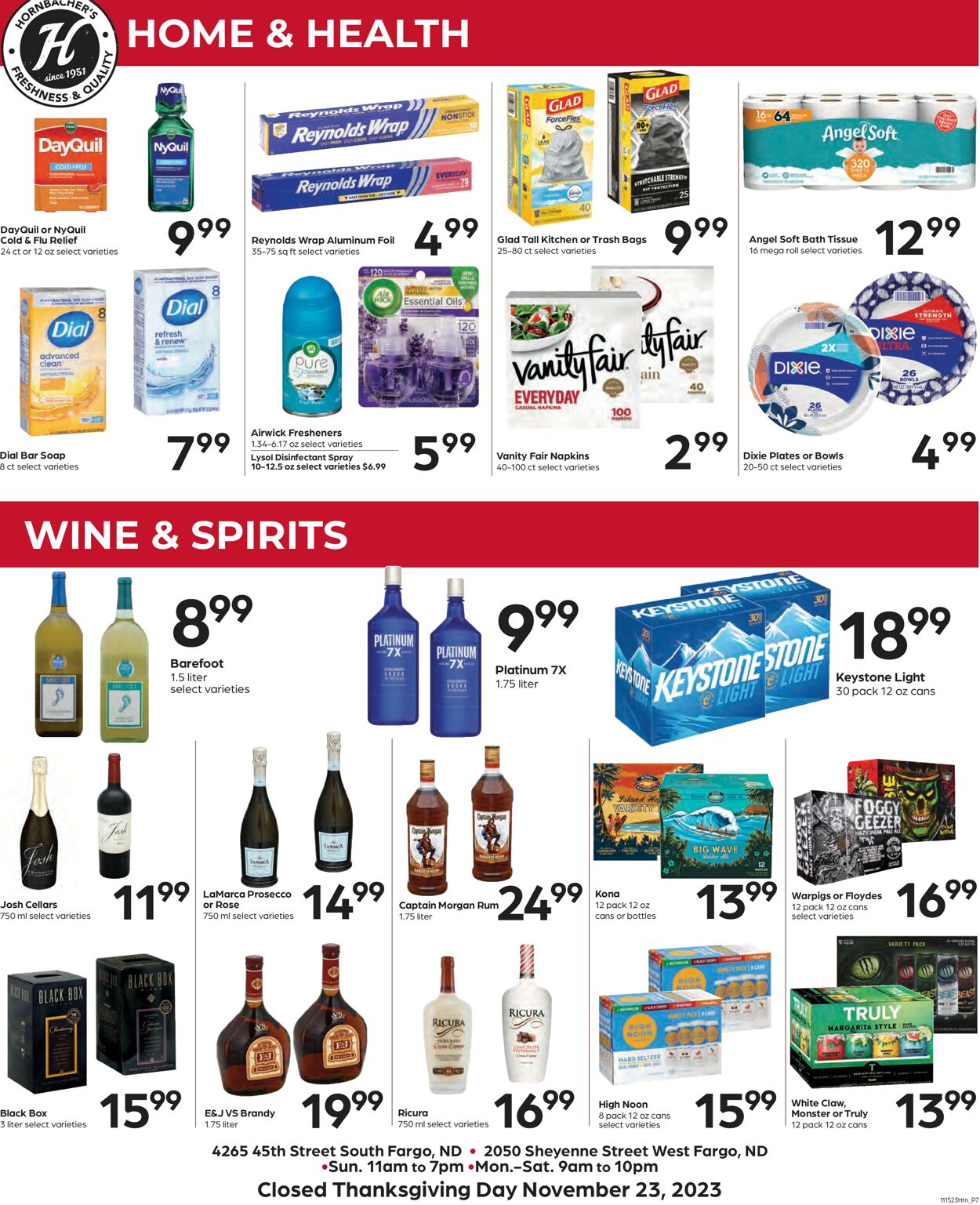 Hornbacher's Weekly Ad Circular - valid 11/15-11/23/2023 (Page 7)
