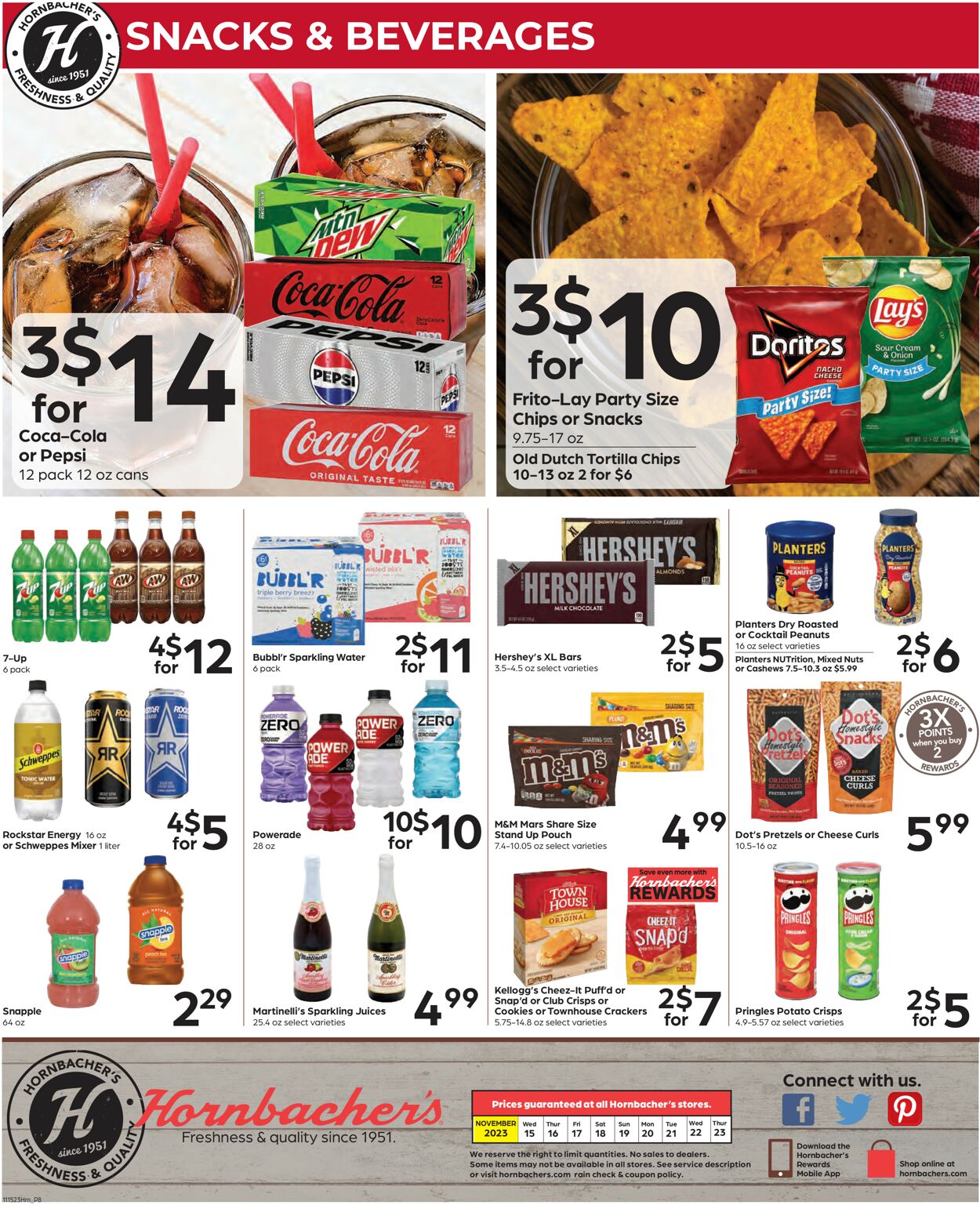 Hornbacher's Weekly Ad Circular - valid 11/15-11/23/2023 (Page 8)